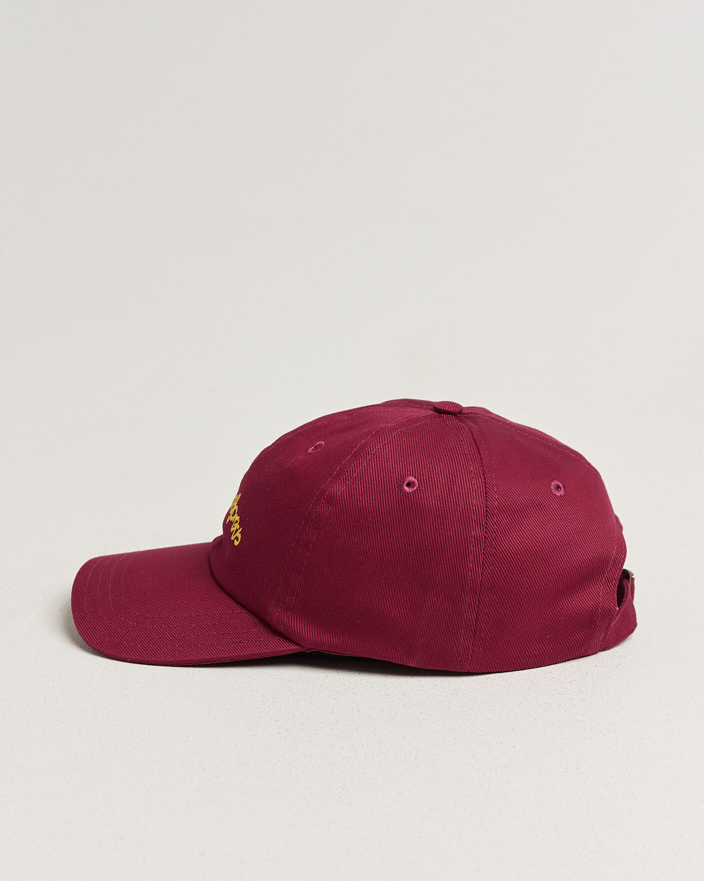 Heren | Hoeden en petten | Drake's | Home Comforts Twill Baseball Cap Red