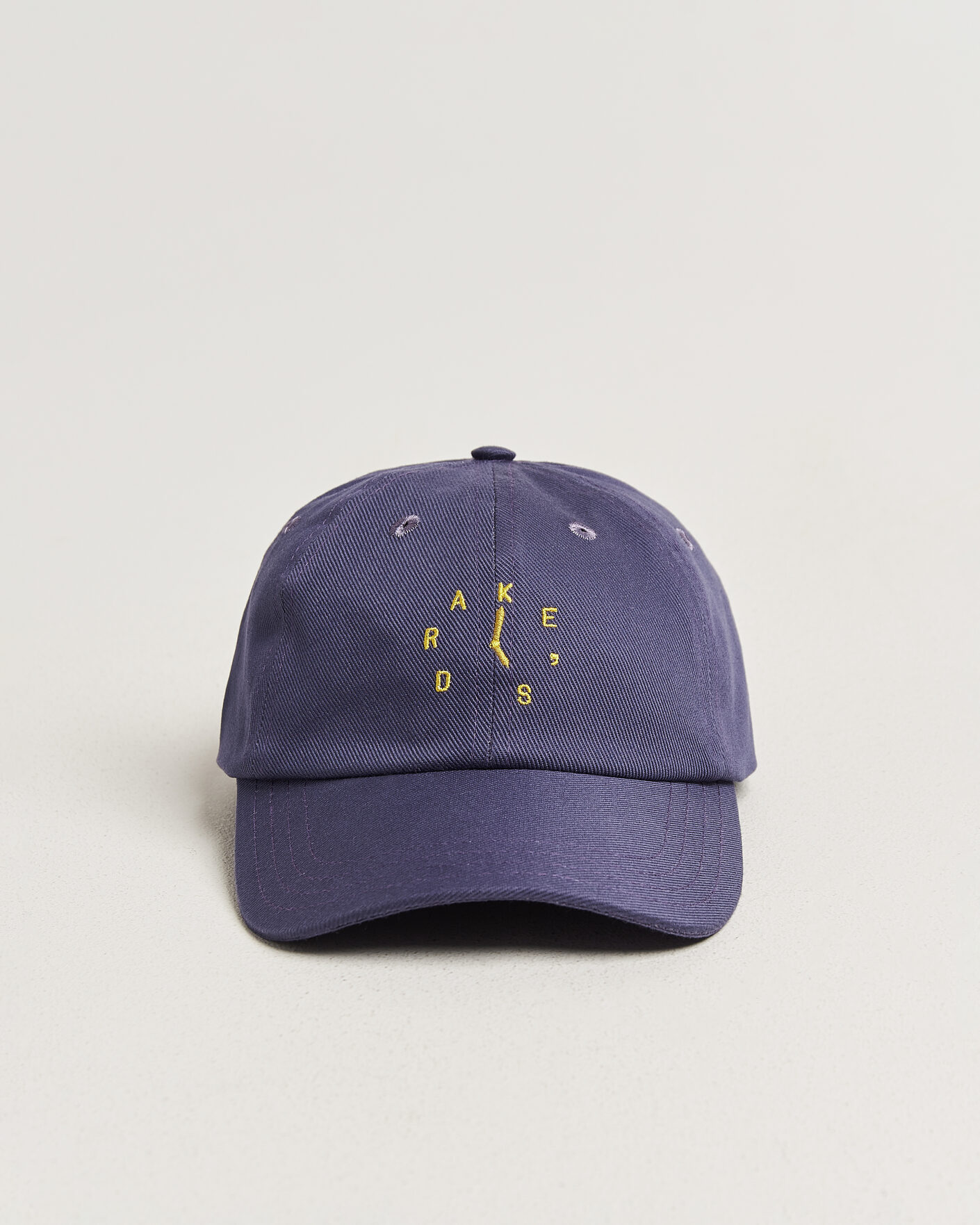 Heren | Hoeden en petten | Drake's | Clock Twill Baseball Cap Navy