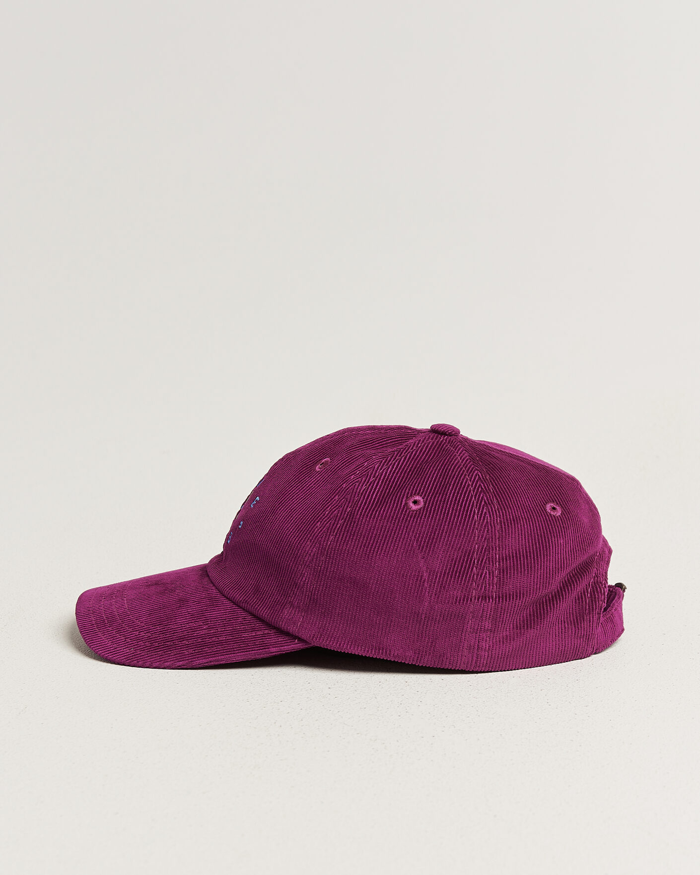 Heren | Hoeden en petten | Drake's | Clock Twill Cord Baseball Cap Red