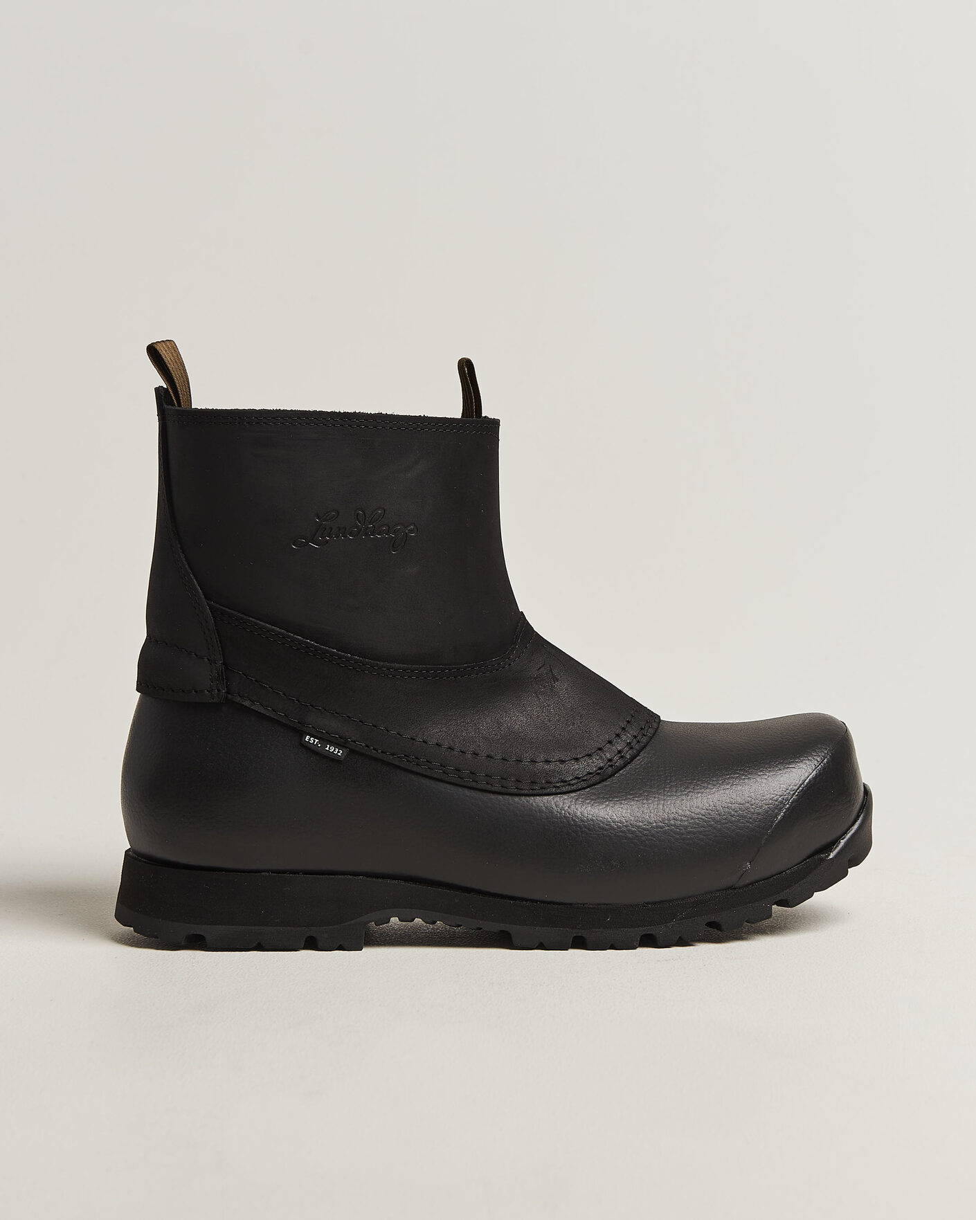 Heren | Laarzen | Lundhags | Myrk Insulated Pull On Boot Black