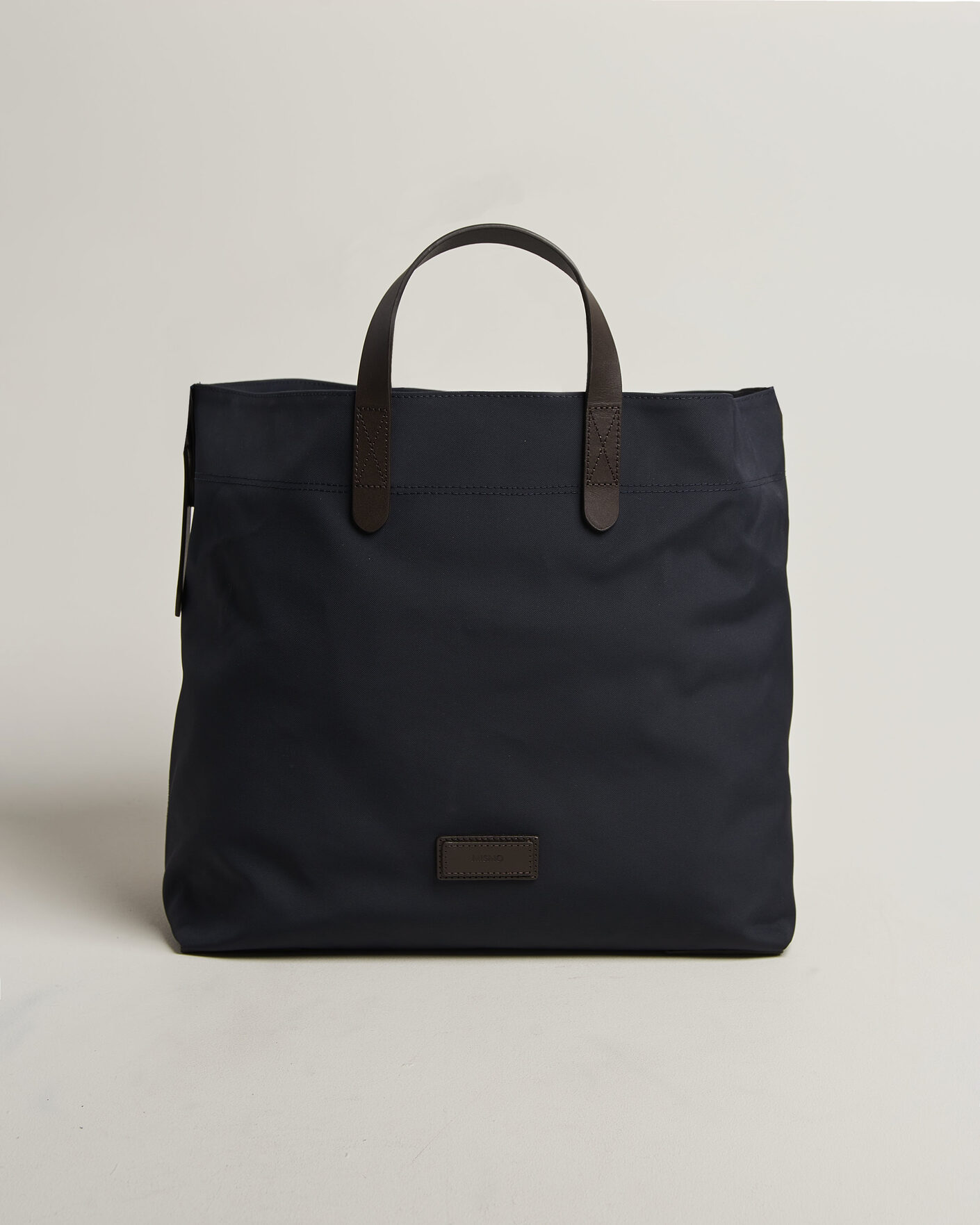 Heren | Tassen | Mismo | M/S Companion Tote Bag Navy/Dark Brown