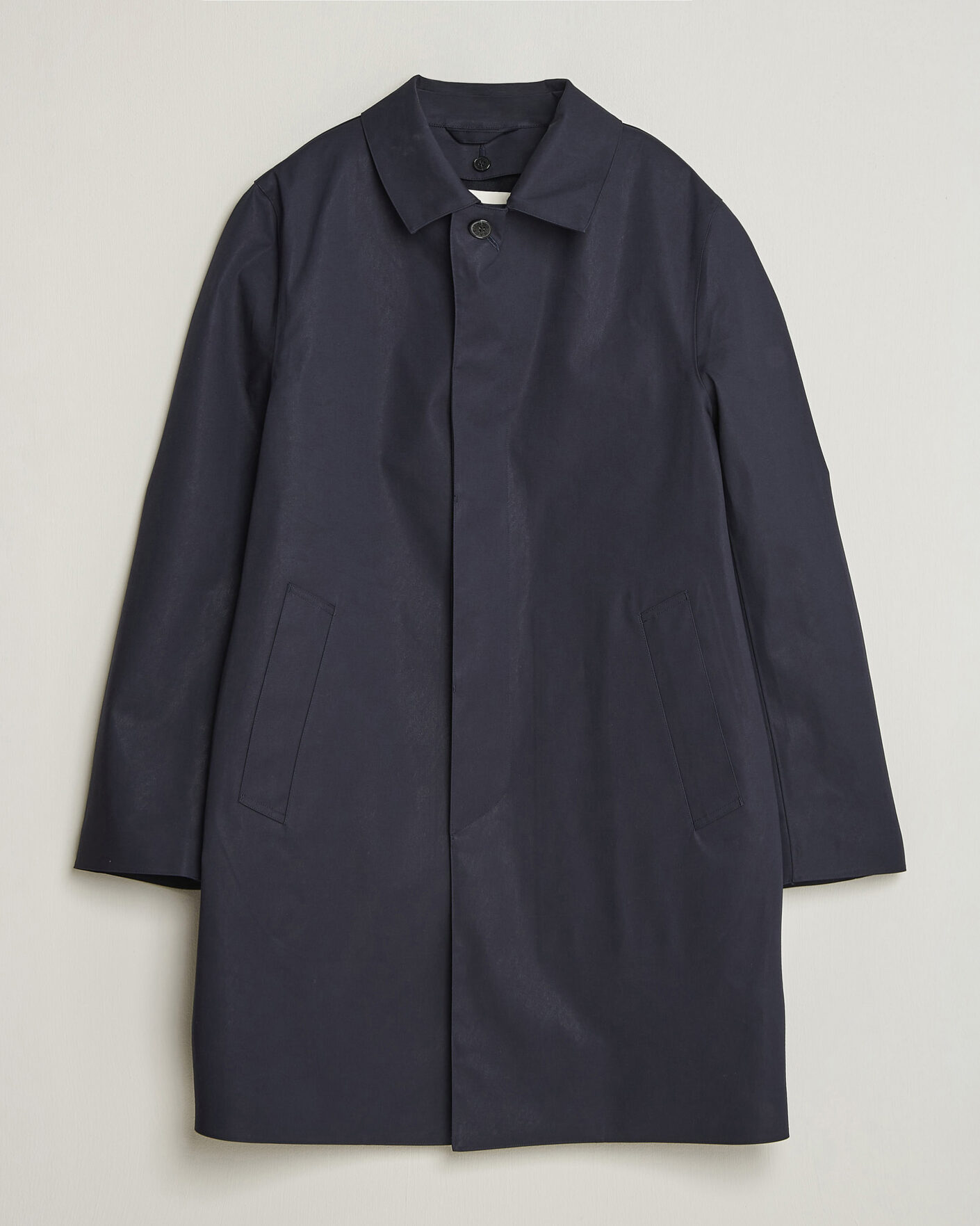 Heren | Jassen | Mackintosh | Dunoon Car Coat Navy