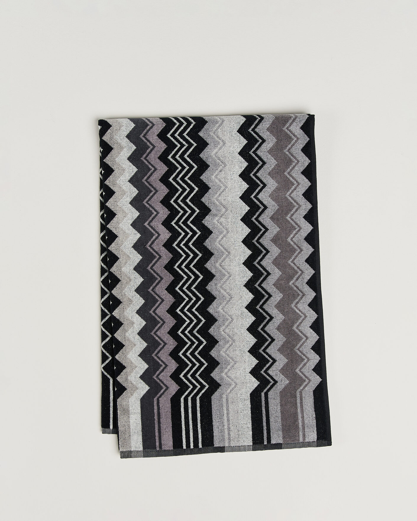 Heren | Stoffen | Missoni Home | Giacomo Bath Towel 70x115cm Multi Black