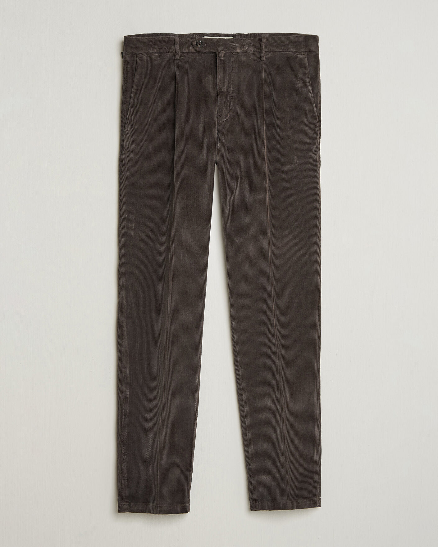 Heren | Broeken | Briglia 1949 | Easy Fit Corduroy Trousers Brown