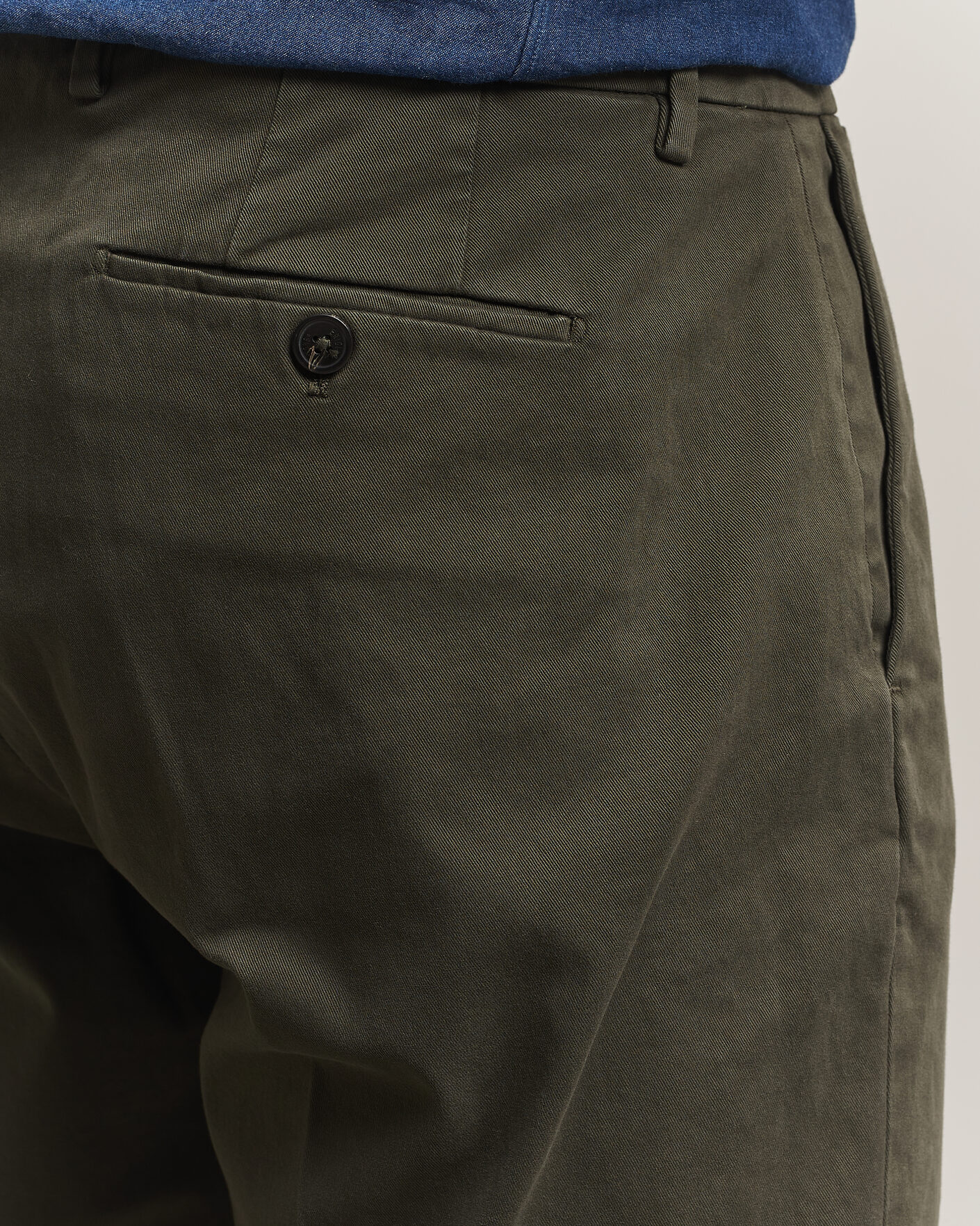 Heren | Broeken | Briglia 1949 | Soho Tailored Easy Fit Chino Olive