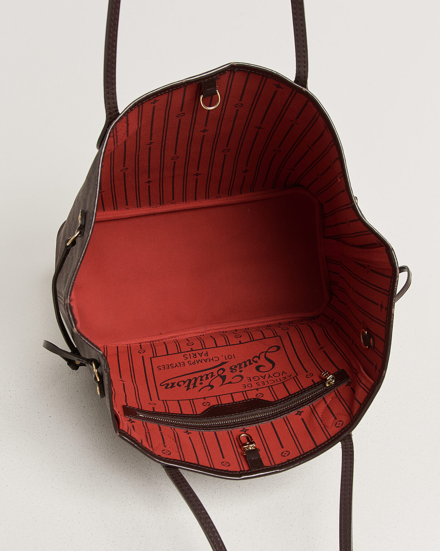 Heren | Pre-Owned & Vintage Bags | Louis Vuitton Pre-Owned | Nevelfull MM Damier Ebene
