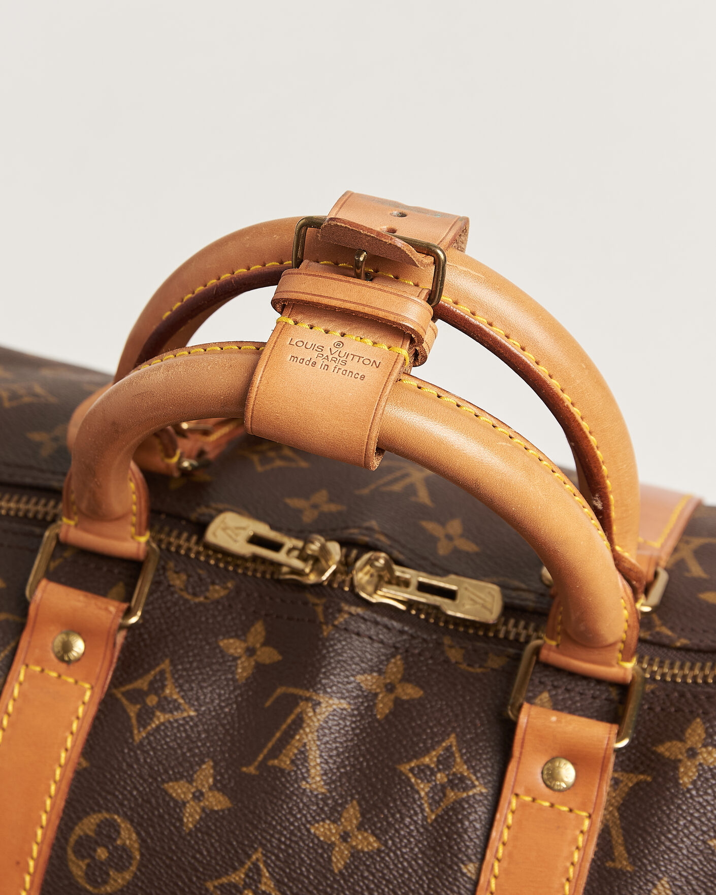 Heren | Pre-Owned & Vintage Bags | Louis Vuitton Pre-Owned | Keepall Bandouliére 55 Monogram