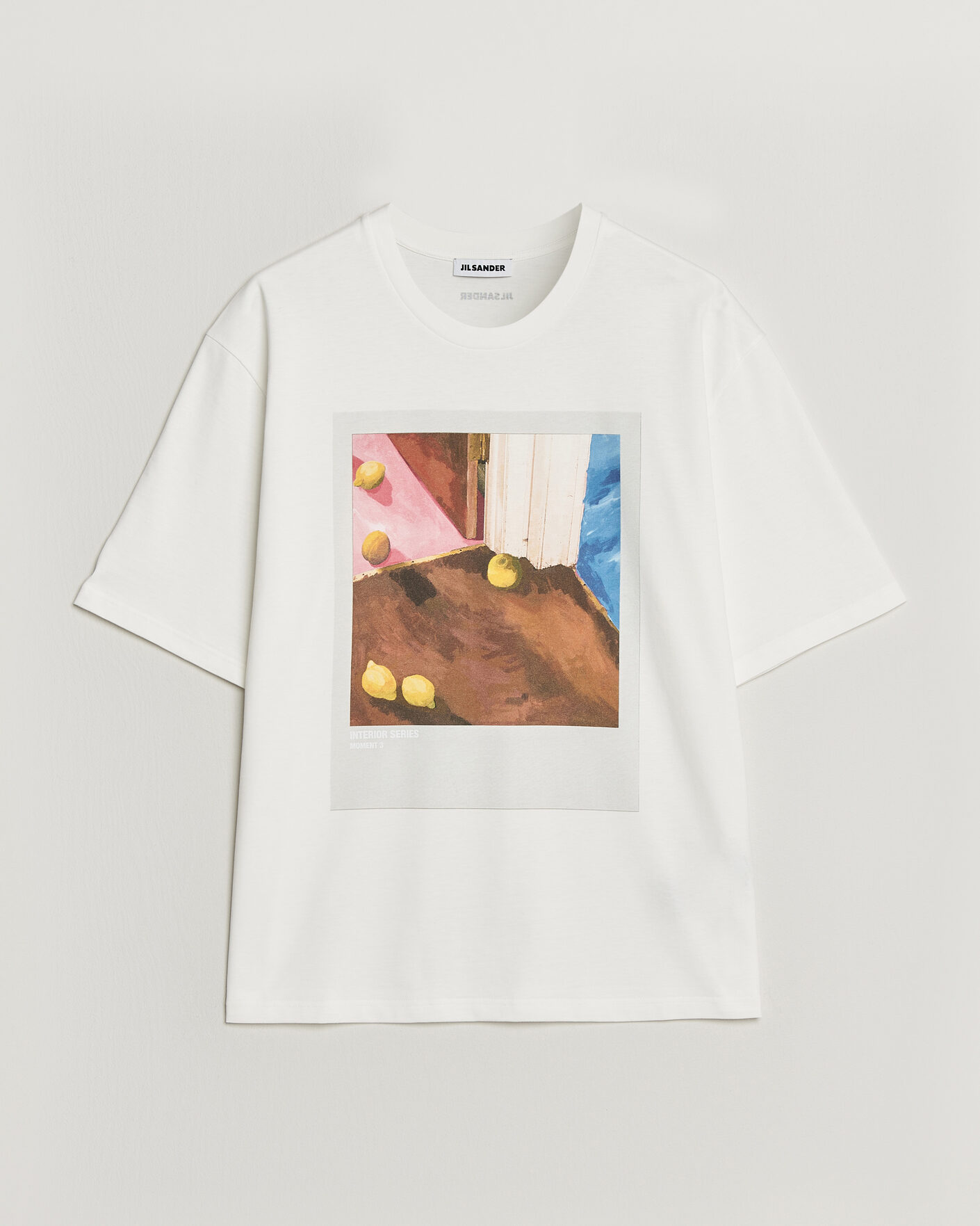 Heren | T-shirts | Jil Sander | Photo Print T-Shirt White