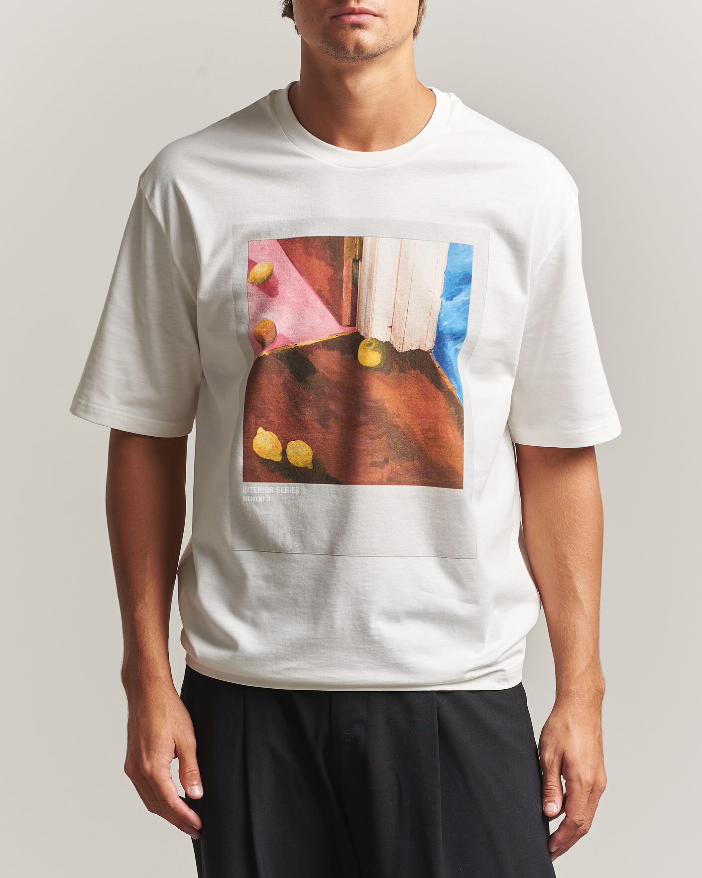 Heren | T-shirts | Jil Sander | Photo Print T-Shirt White