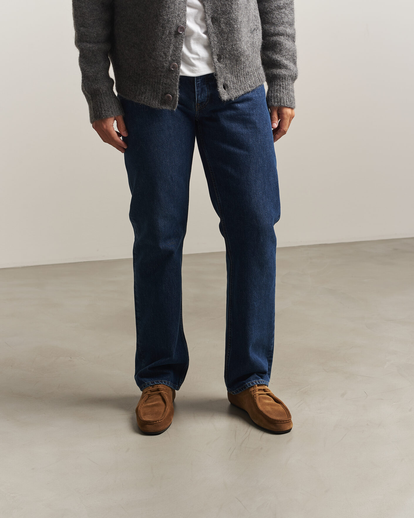 Heren | Bootschoenen | Jil Sander | Hood Moc Toe Walnut Suede