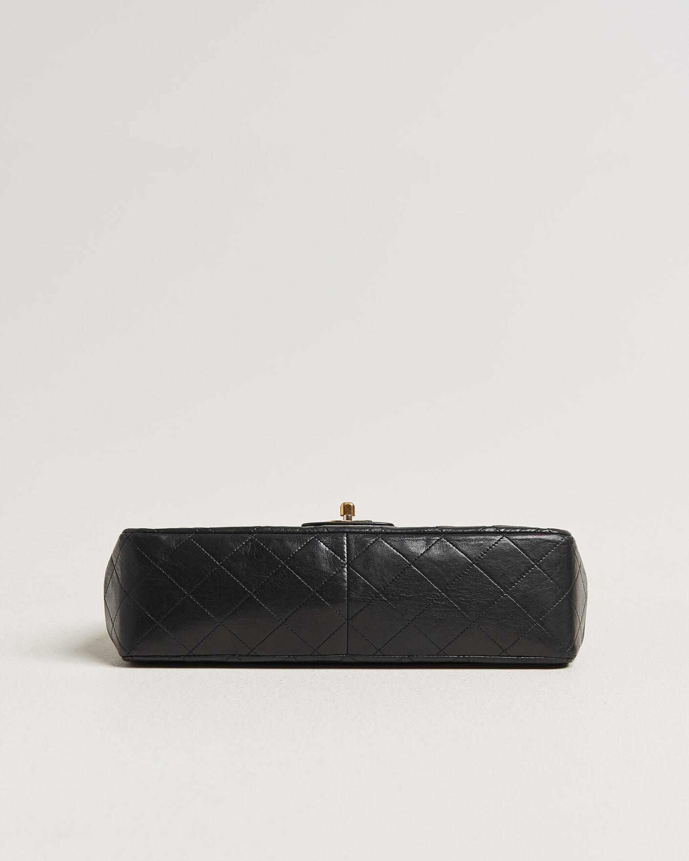 Heren | Pre-Owned & Vintage Bags | Chanel Pre-Owned | Vintage Classic Flap Bag Lambskin Black