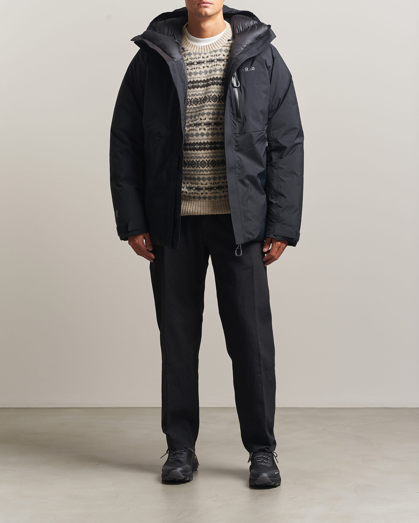 Heren | Jassen | Rab | Batura Waterproof Down Jacket Black