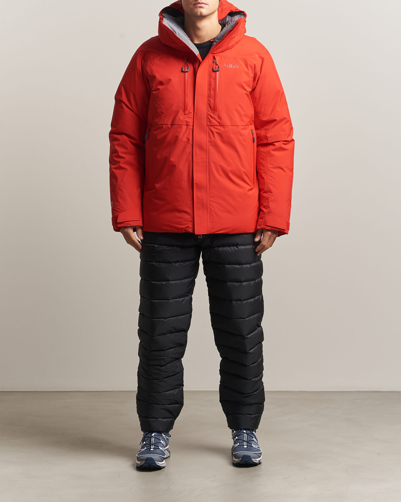 Heren | Jassen | Rab | Batura Waterproof Down Jacket Summit Red