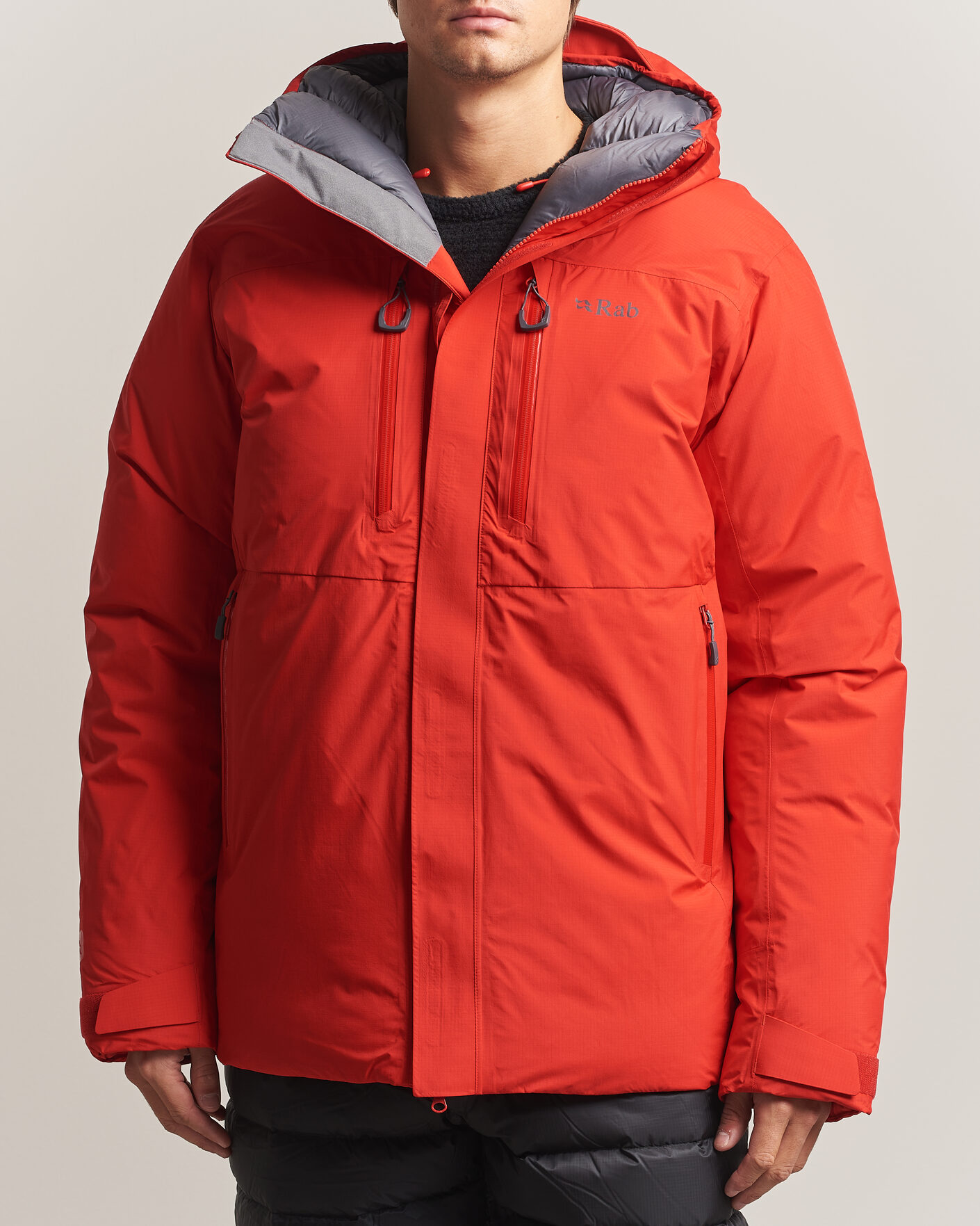 Heren | Jassen | Rab | Batura Waterproof Down Jacket Summit Red