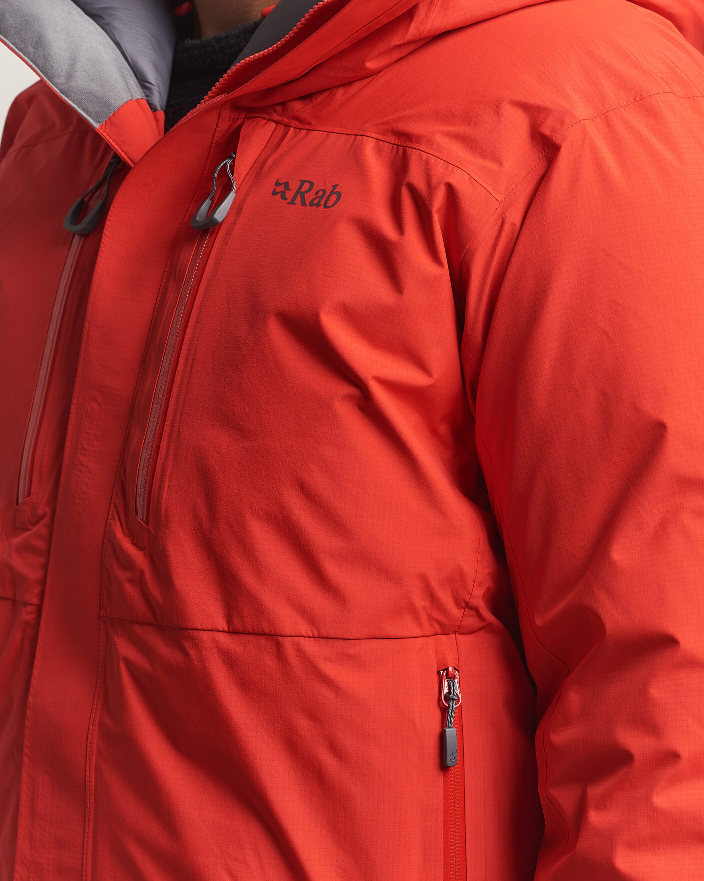 Heren | Jassen | Rab | Batura Waterproof Down Jacket Summit Red