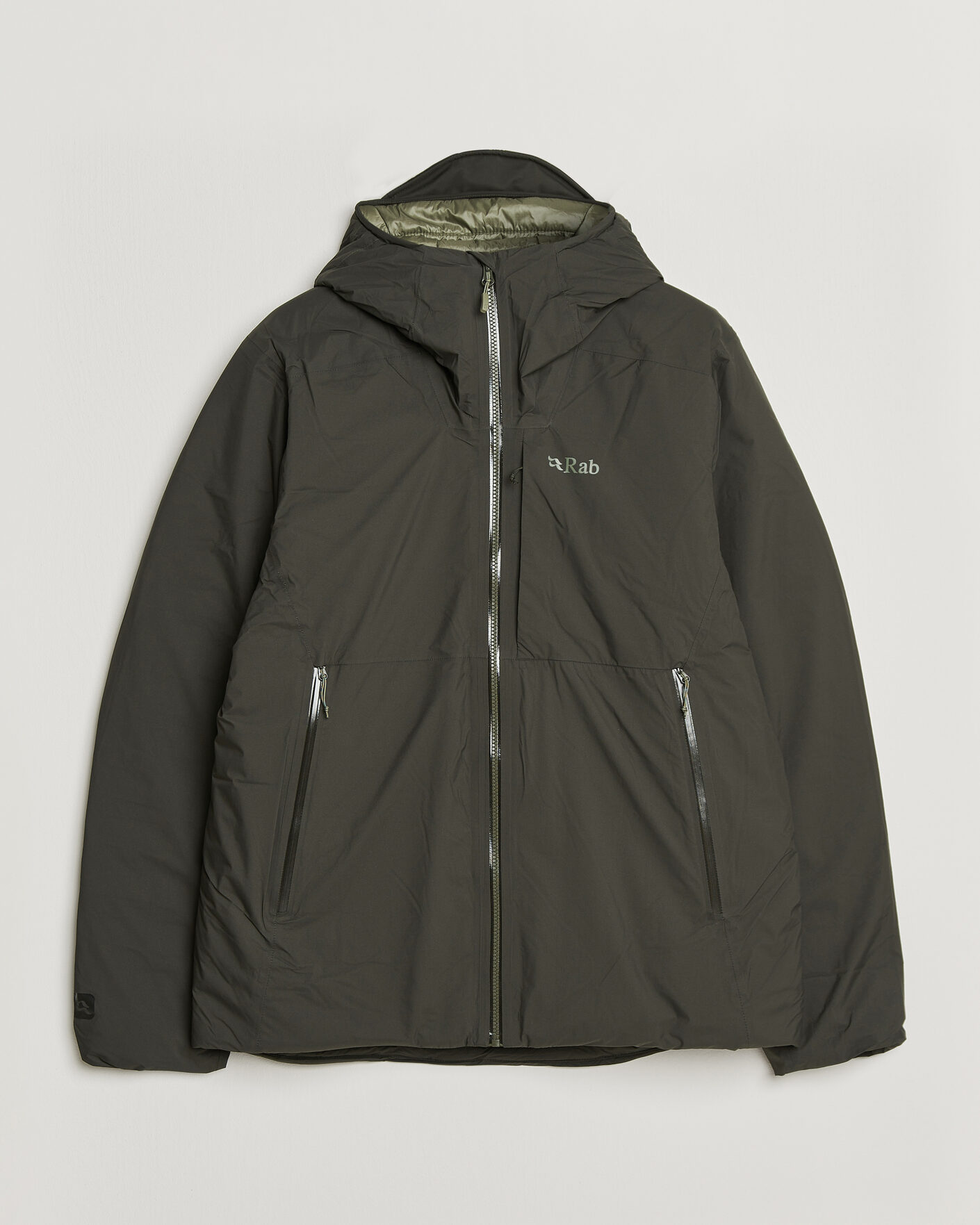 Heren | Jassen | Rab | Microlight Waterproof Shield Jacket Dark Army
