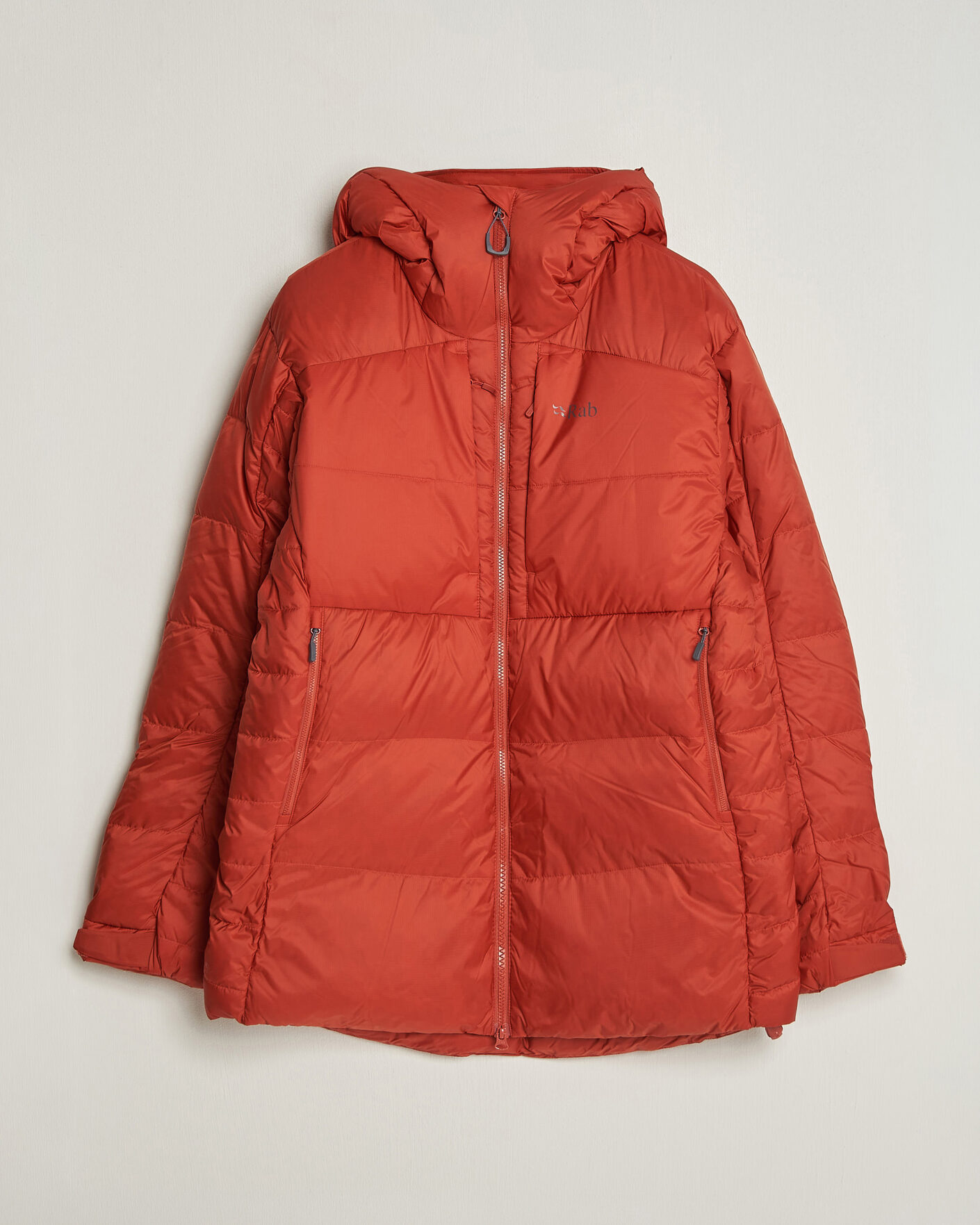 Heren | Jassen | Rab | Positron Pro Hoody Down Jacket Tuscan Red