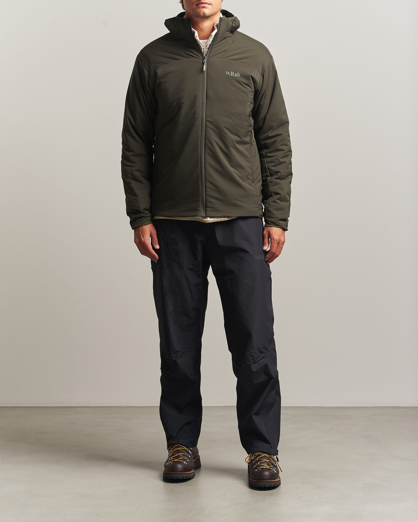 Heren | Jassen | Rab | Xenair Alpine Light Jacket Dark Army