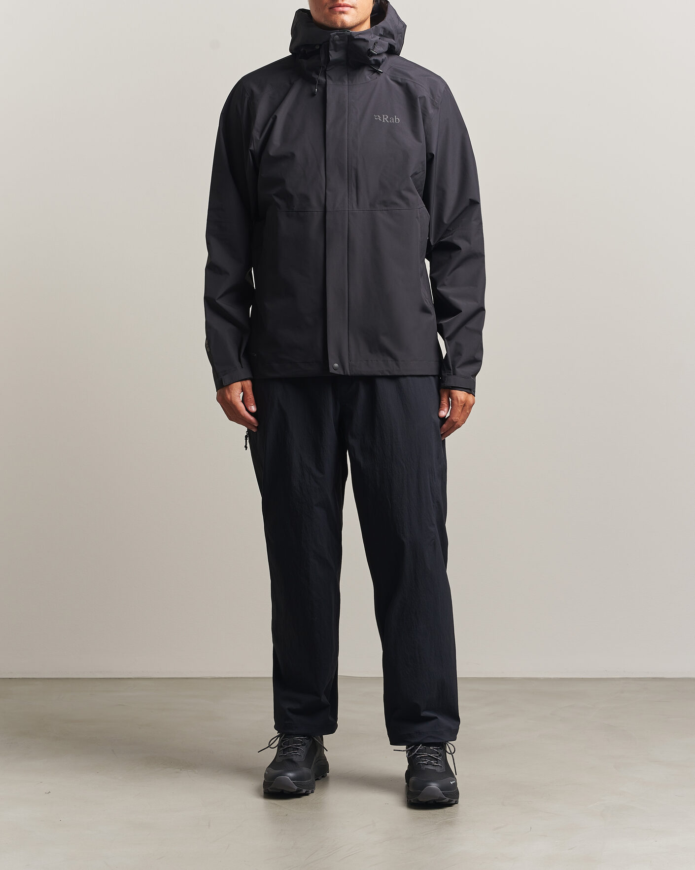 Heren | Jassen | Rab | Downpour Waterproof Jacket Black