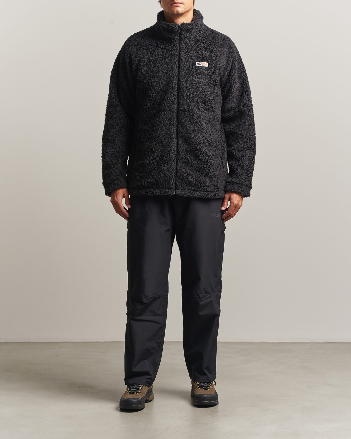 Heren | Broeken | Rab | Downpour Waterproof Pants Black