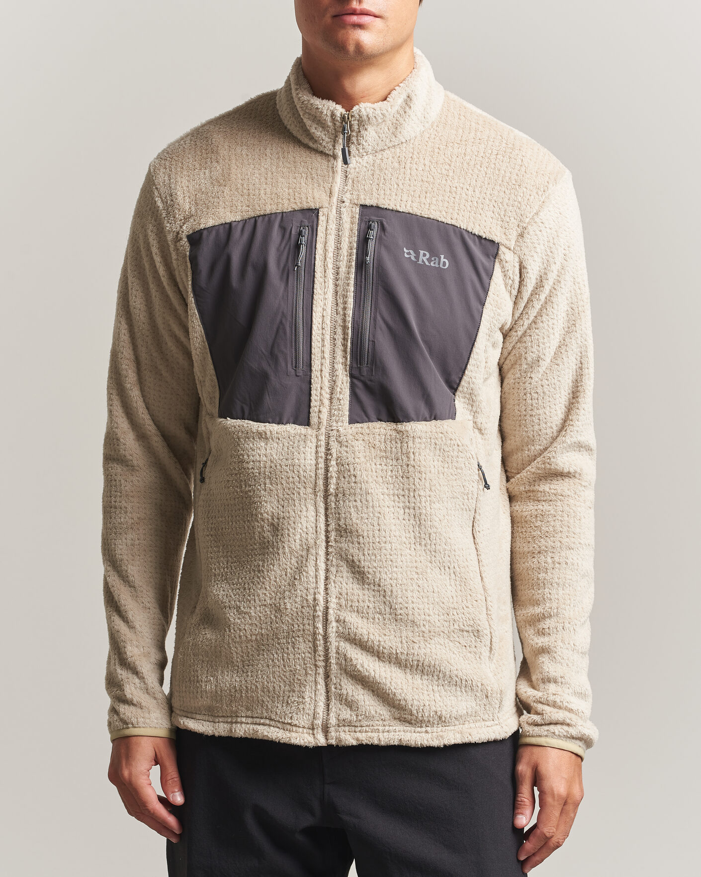 Heren | Truien | Rab | Granatic Jacket Dark Pebble