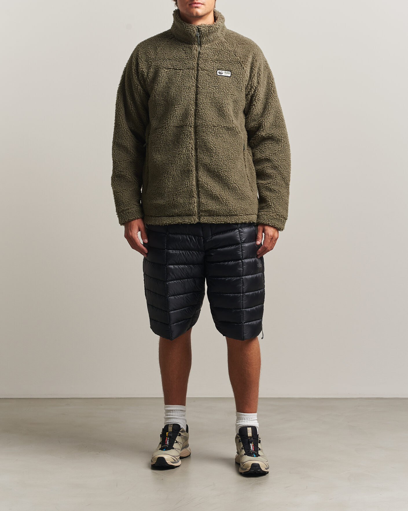 Heren | Truien | Rab | Original Pile Jacket Light Khaki