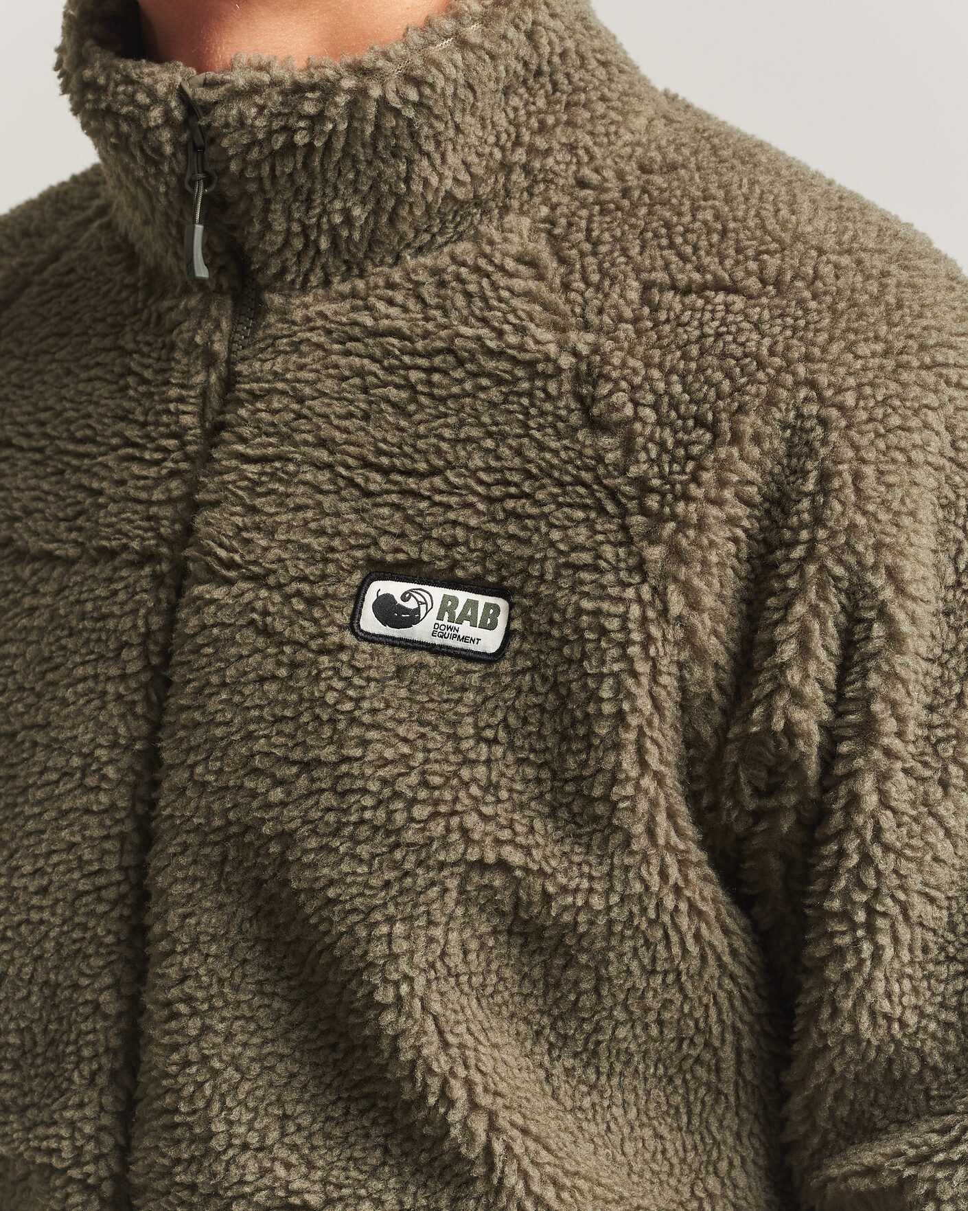 Heren | Truien | Rab | Original Pile Jacket Light Khaki