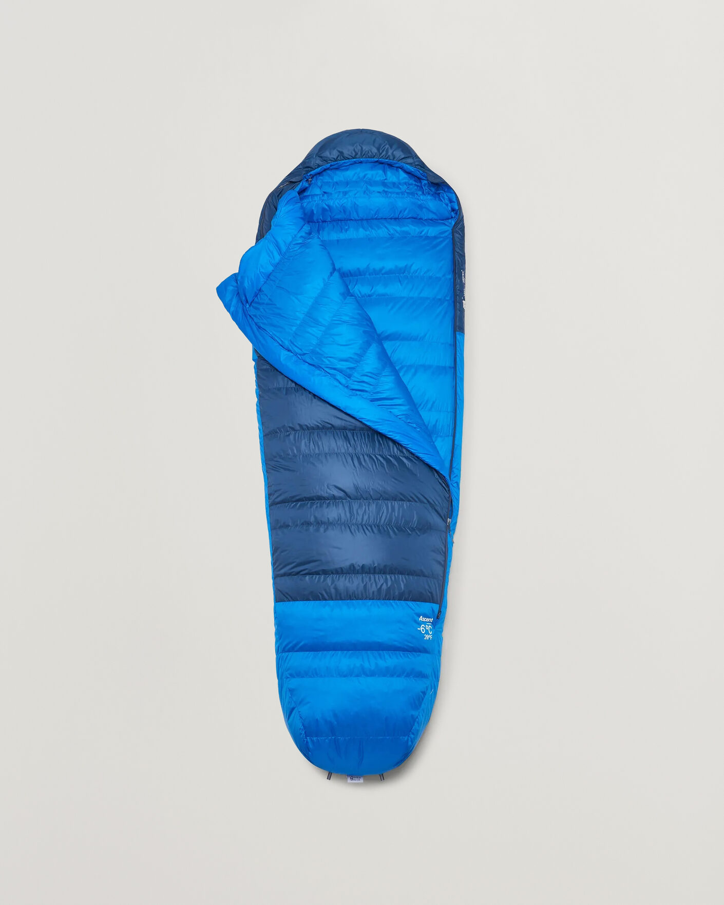Heren | Outdoor living | Rab | Ascent -6 Sleeping Bag Long Tempest Blue/Maya Blue