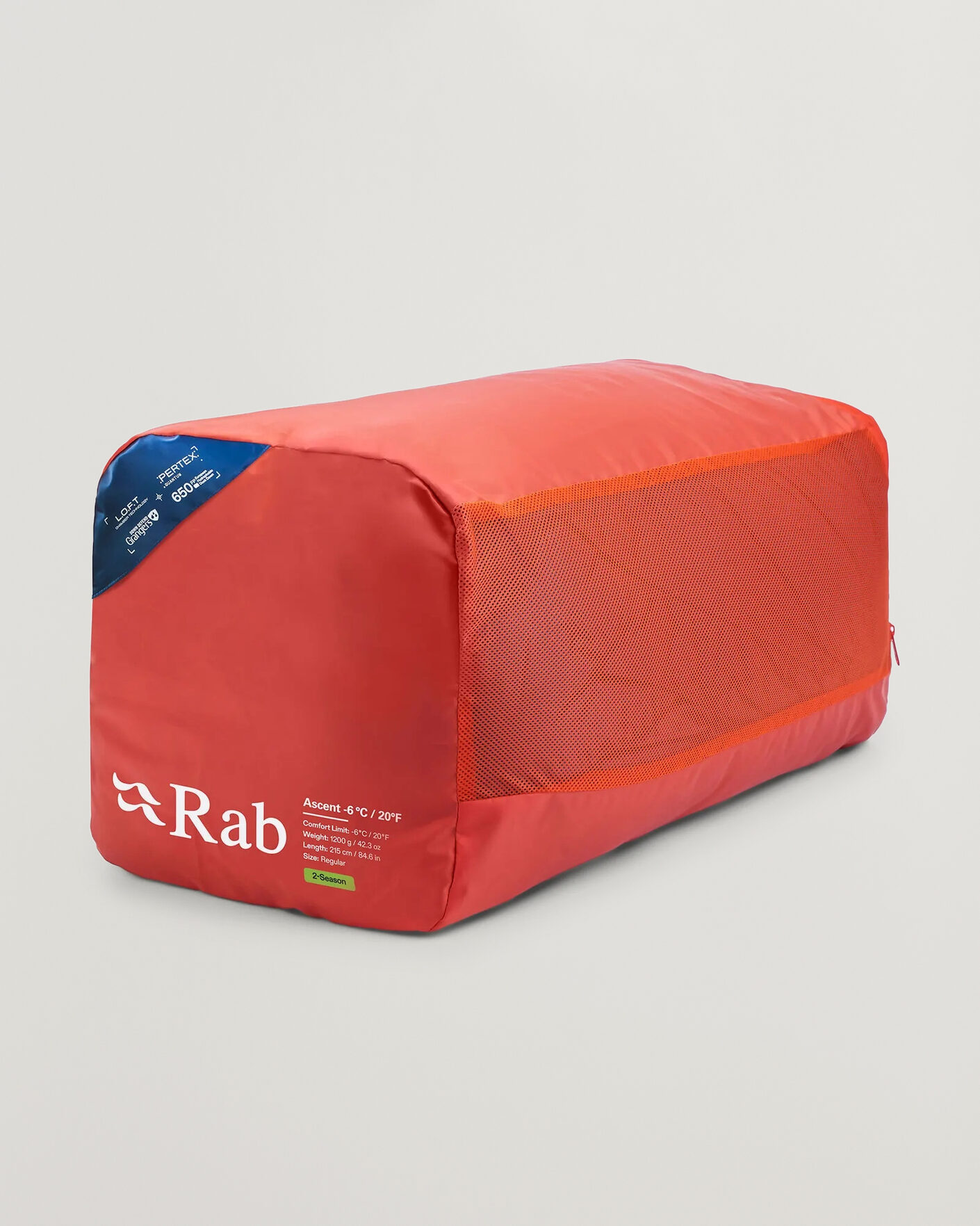 Heren | Outdoor living | Rab | Ascent -6 Sleeping Bag Long Tempest Blue/Maya Blue