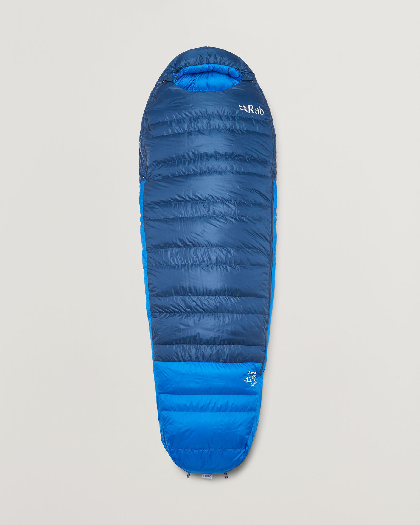 Heren | Outdoor living | Rab | Ascent -12 Sleeping Bag Regular Tempest Blue/Maya Blue