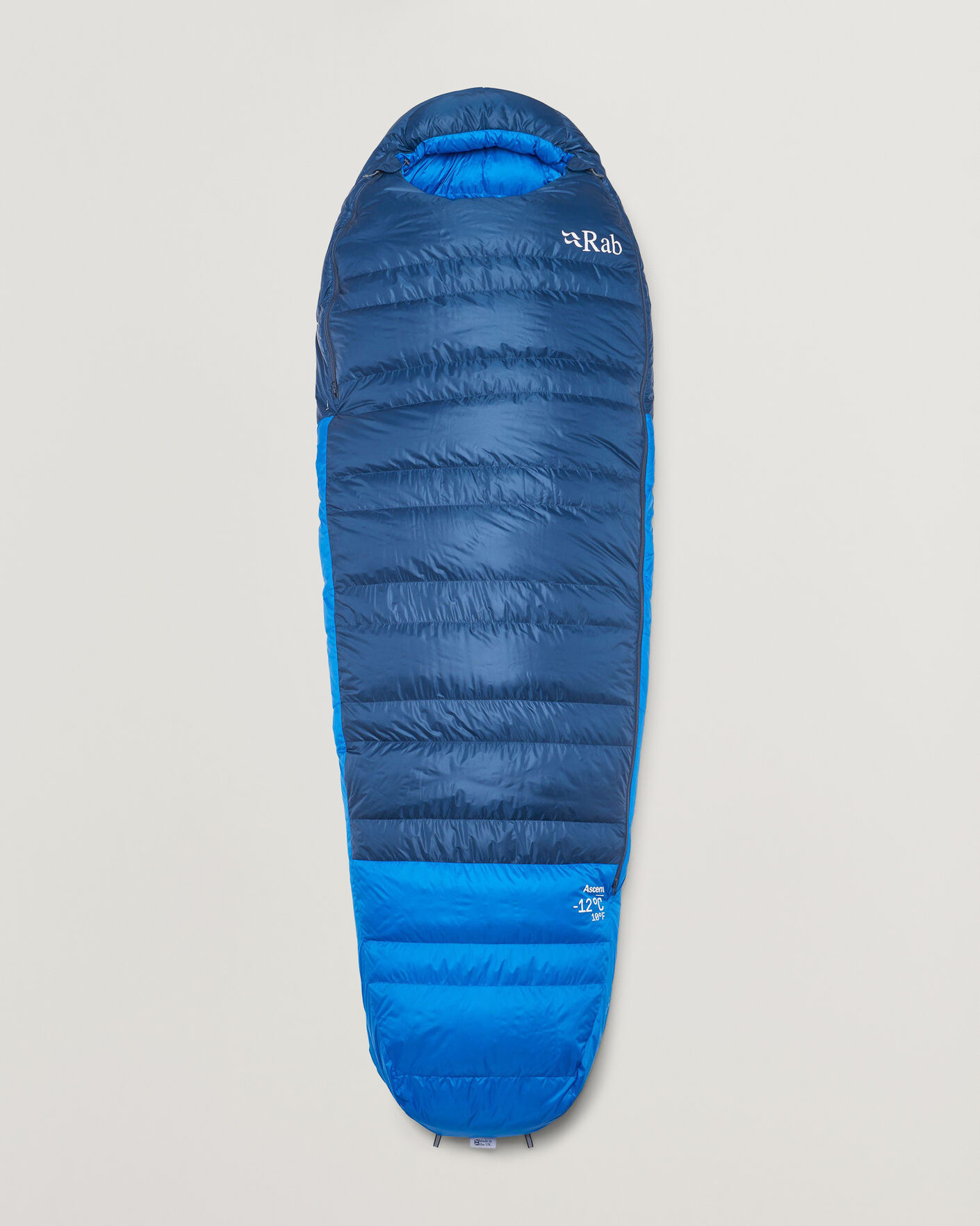 Heren | Outdoor living | Rab | Ascent -12 Sleeping Bag Long Tempest Blue/Maya Blue