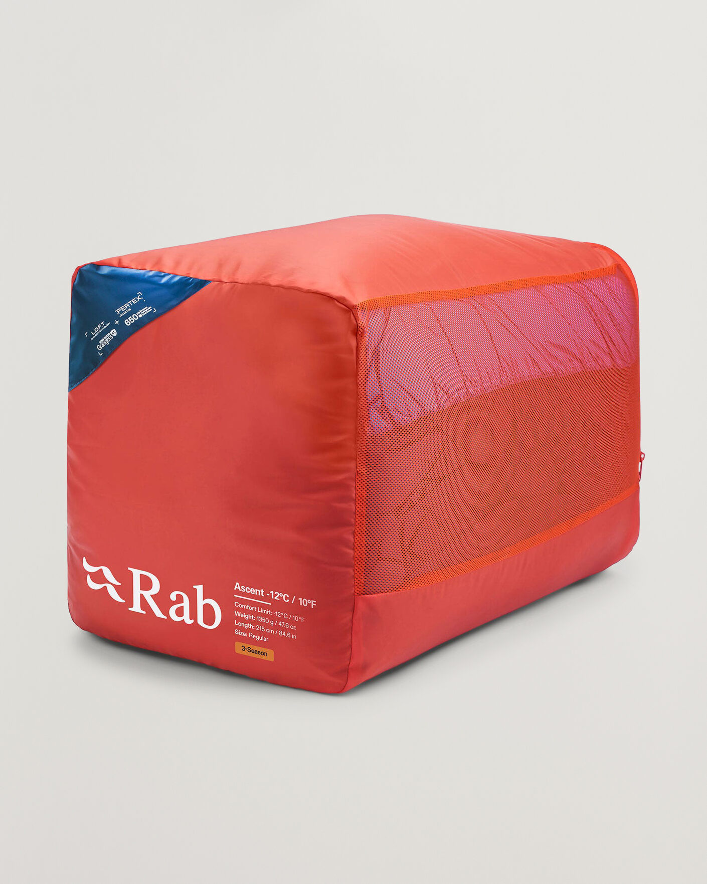 Heren | Outdoor living | Rab | Ascent -12 Sleeping Bag Long Tempest Blue/Maya Blue