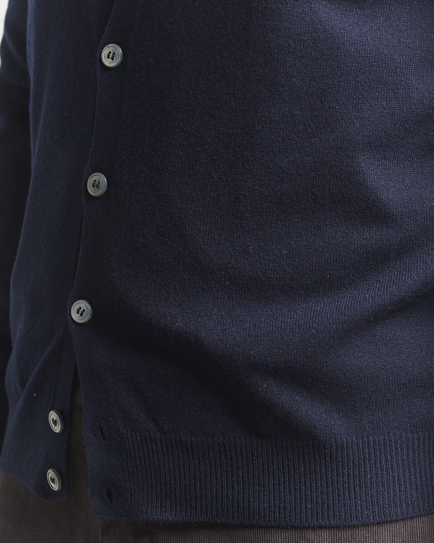 Heren | Truien | Gran Sasso | Wool/Cashmere Cardigan Navy