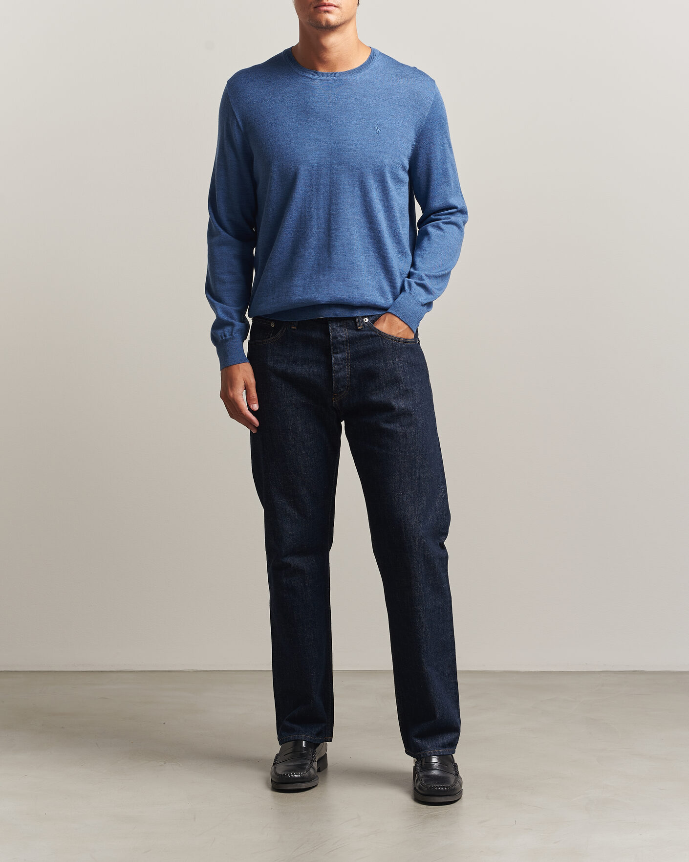 Heren | Truien | Polo Ralph Lauren | Long Sleeve Pullover Clarity Blue