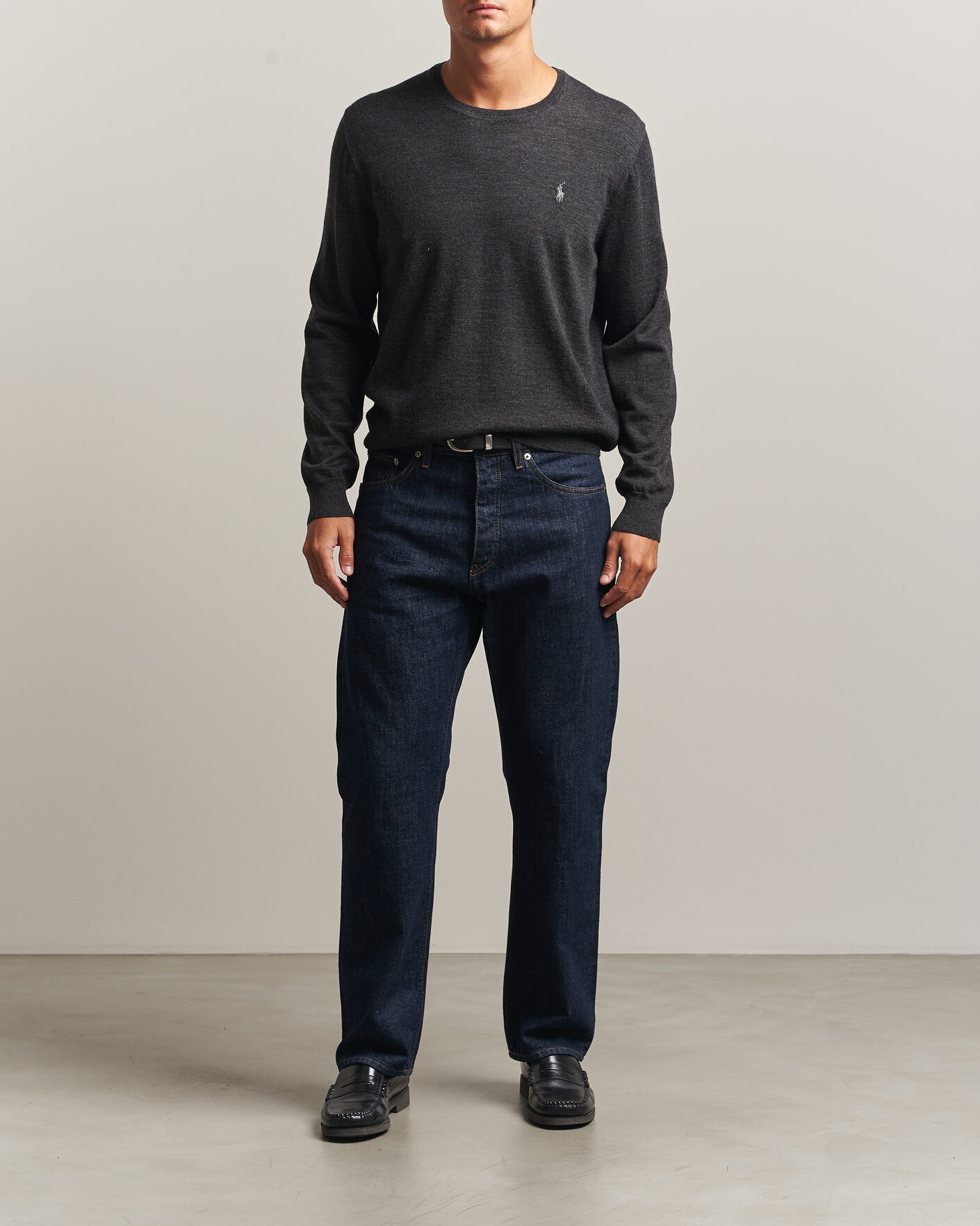 Heren | Truien | Polo Ralph Lauren | Long Sleeve Pullover Dark Granite