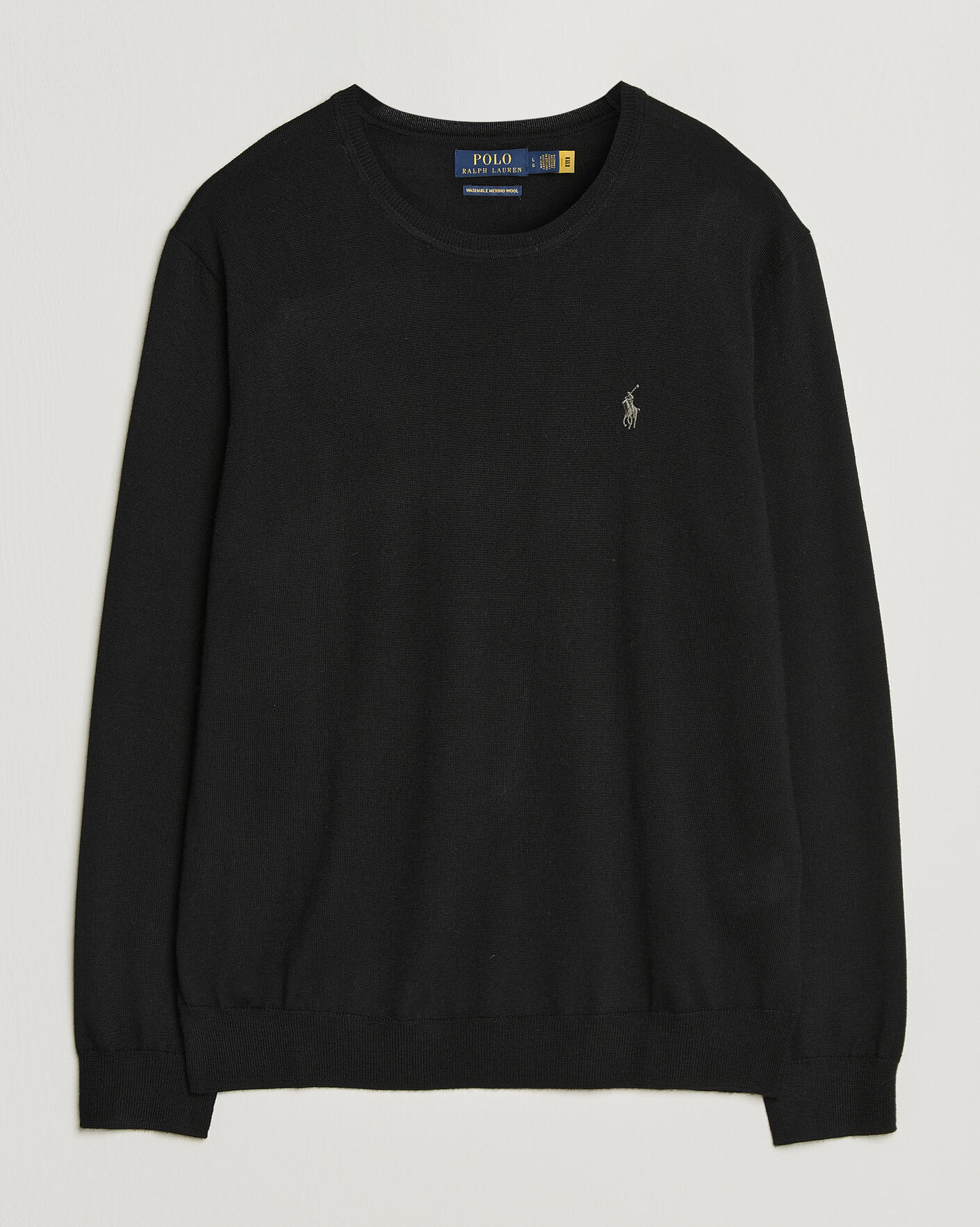 Heren | Truien | Polo Ralph Lauren | Long Sleeve Pullover Polo Black
