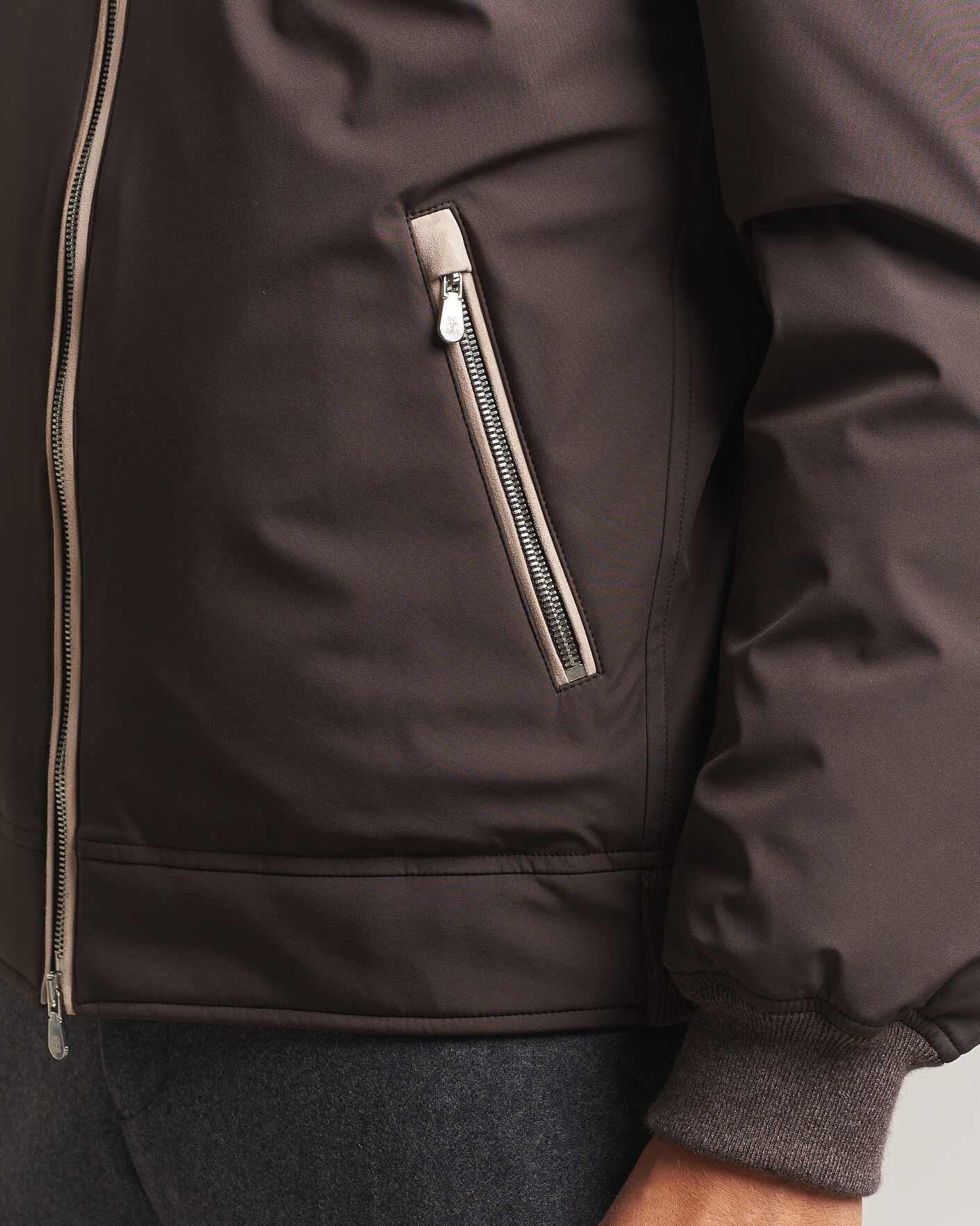 Heren | Jassen | Brunello Cucinelli | Padded Jacket Dark Brown
