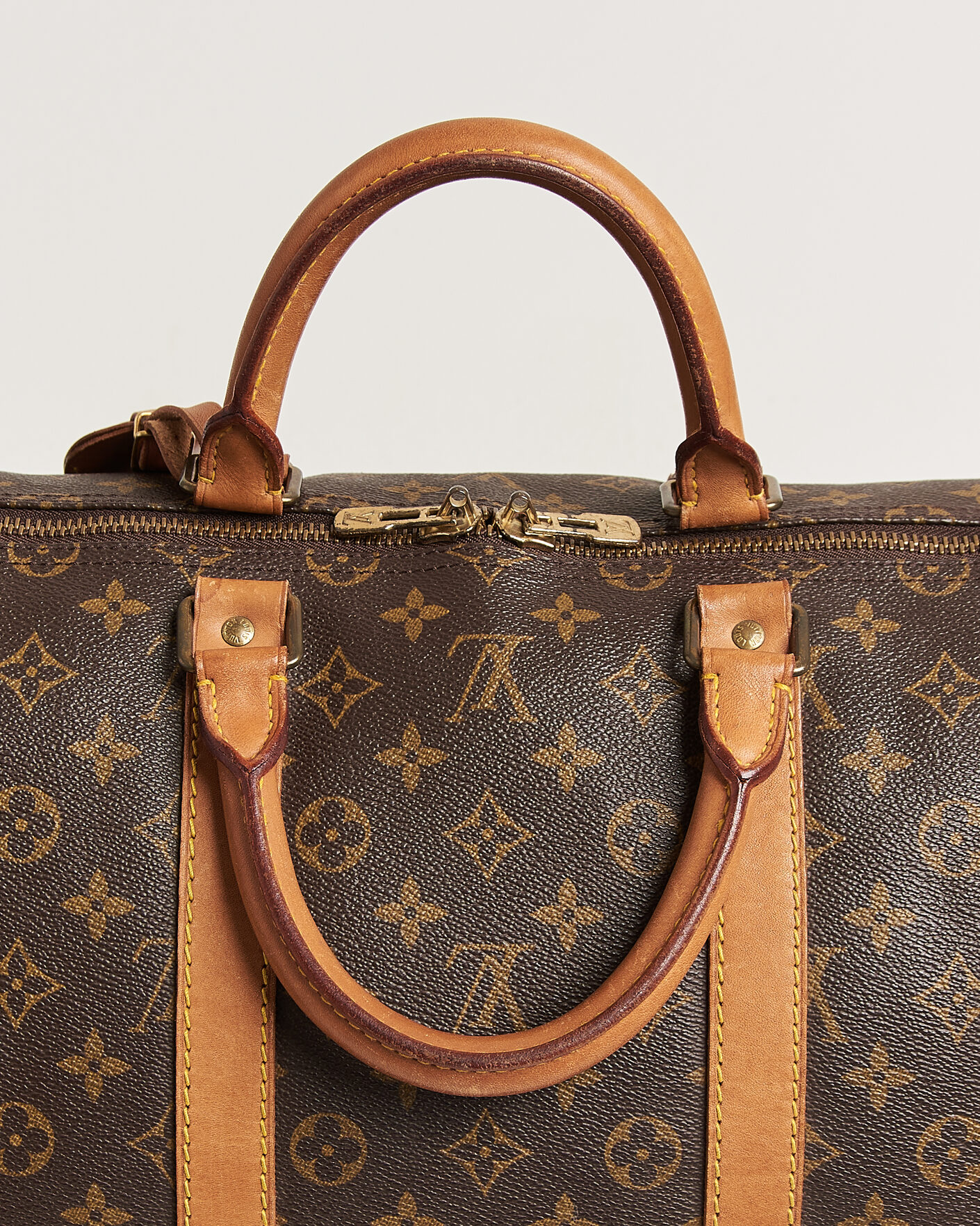 Heren | Pre-Owned & Vintage Bags | Louis Vuitton Pre-Owned | Keepall 55 Monogram
