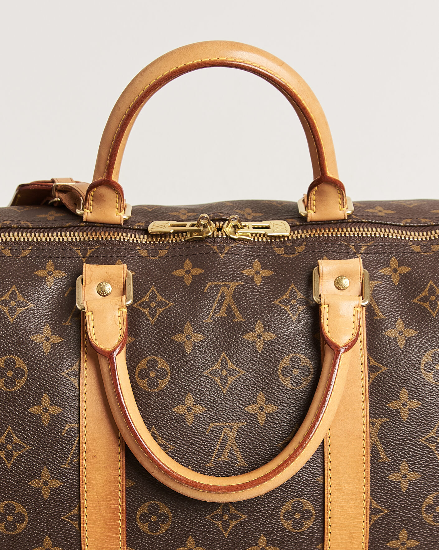 Heren | Pre-Owned & Vintage Bags | Louis Vuitton Pre-Owned | Keepall 55 Monogram