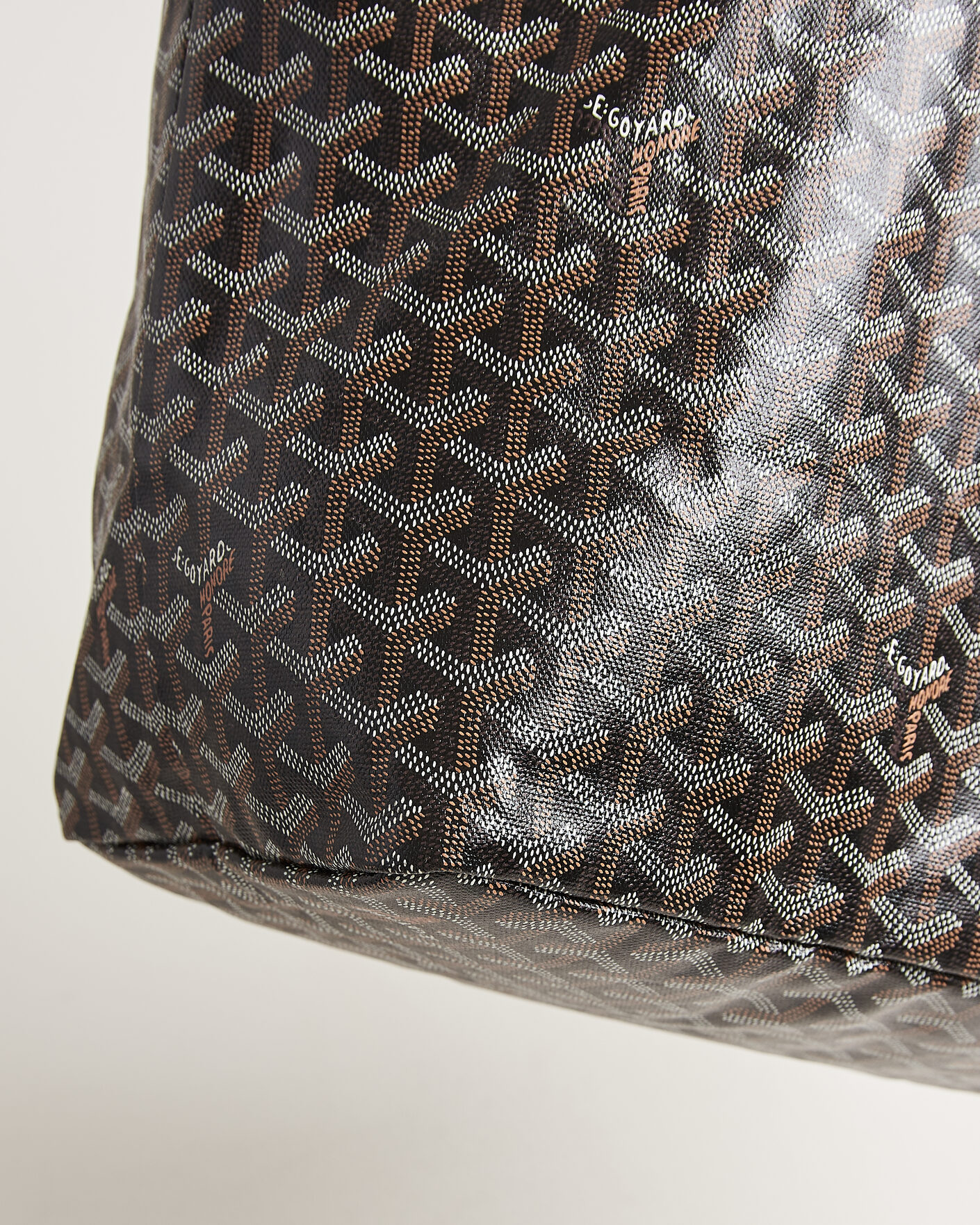 Heren | Pre-Owned & Vintage Bags | Goyard Pre-Owned | Saint Louis GM Coated Canvas Tote Bag Black
