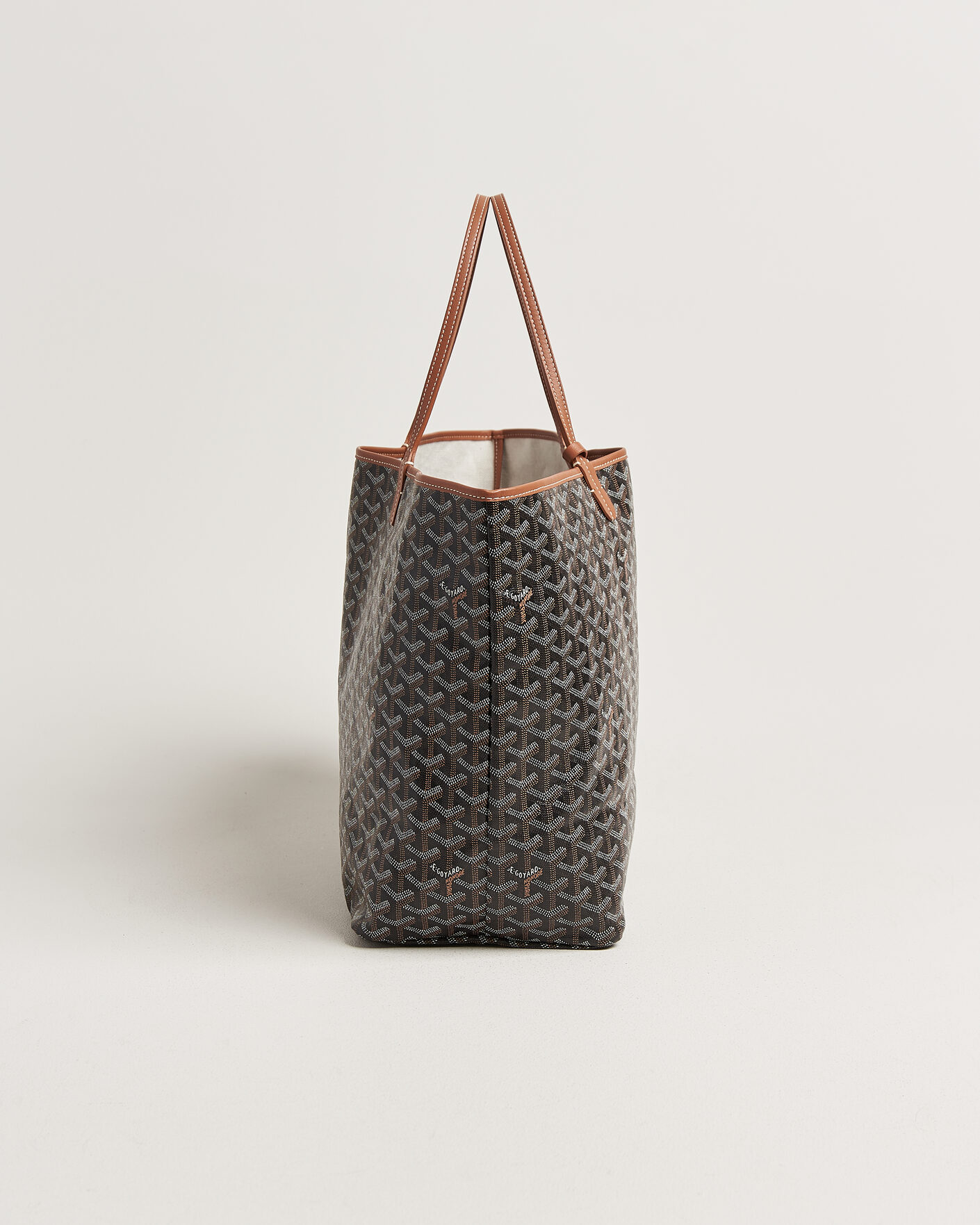 Heren | Pre-Owned & Vintage Bags | Goyard Pre-Owned | Saint Louis GM Coated Canvas Tote Bag Black