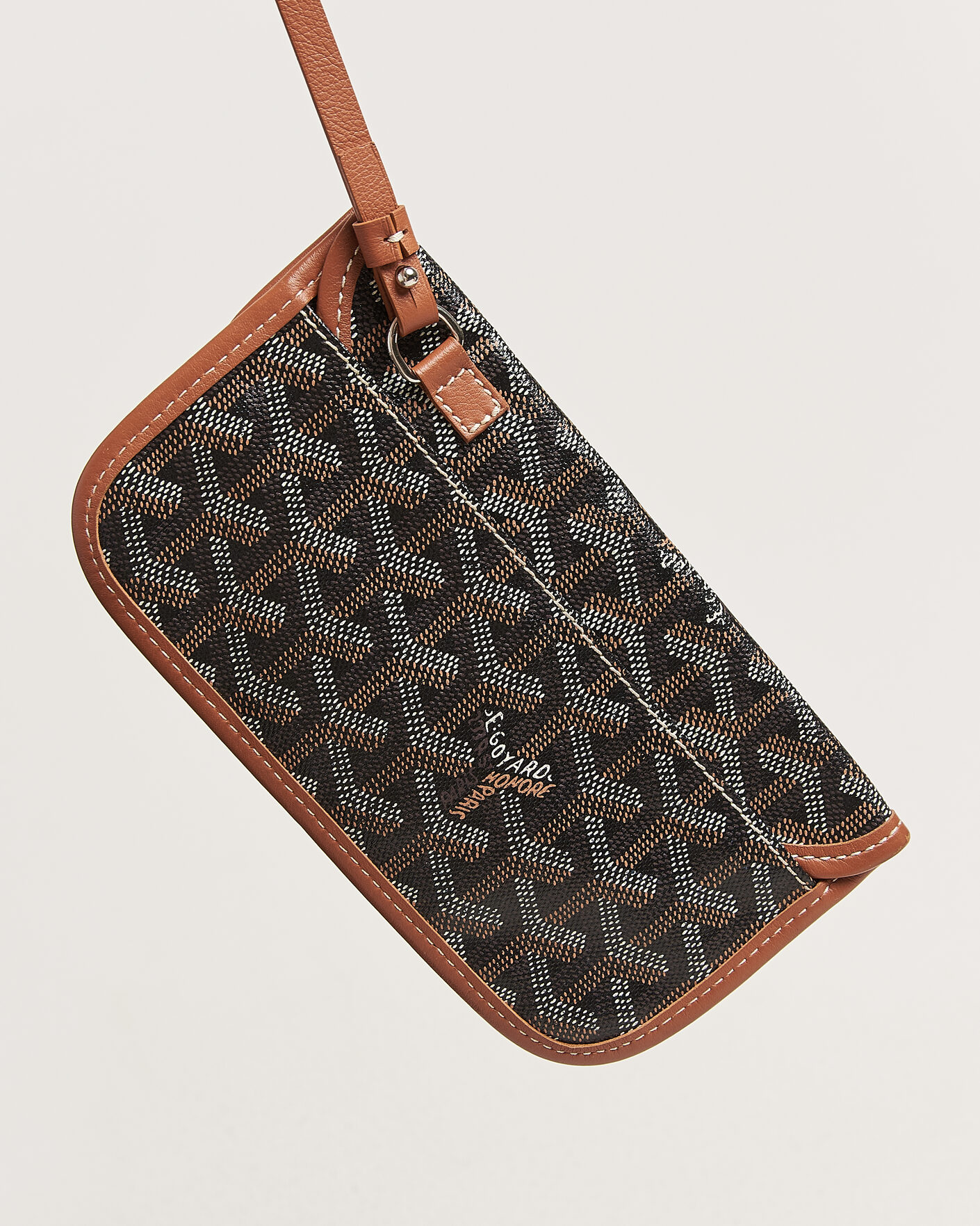 Heren | Pre-Owned & Vintage Bags | Goyard Pre-Owned | Saint Louis GM Coated Canvas Tote Bag Black