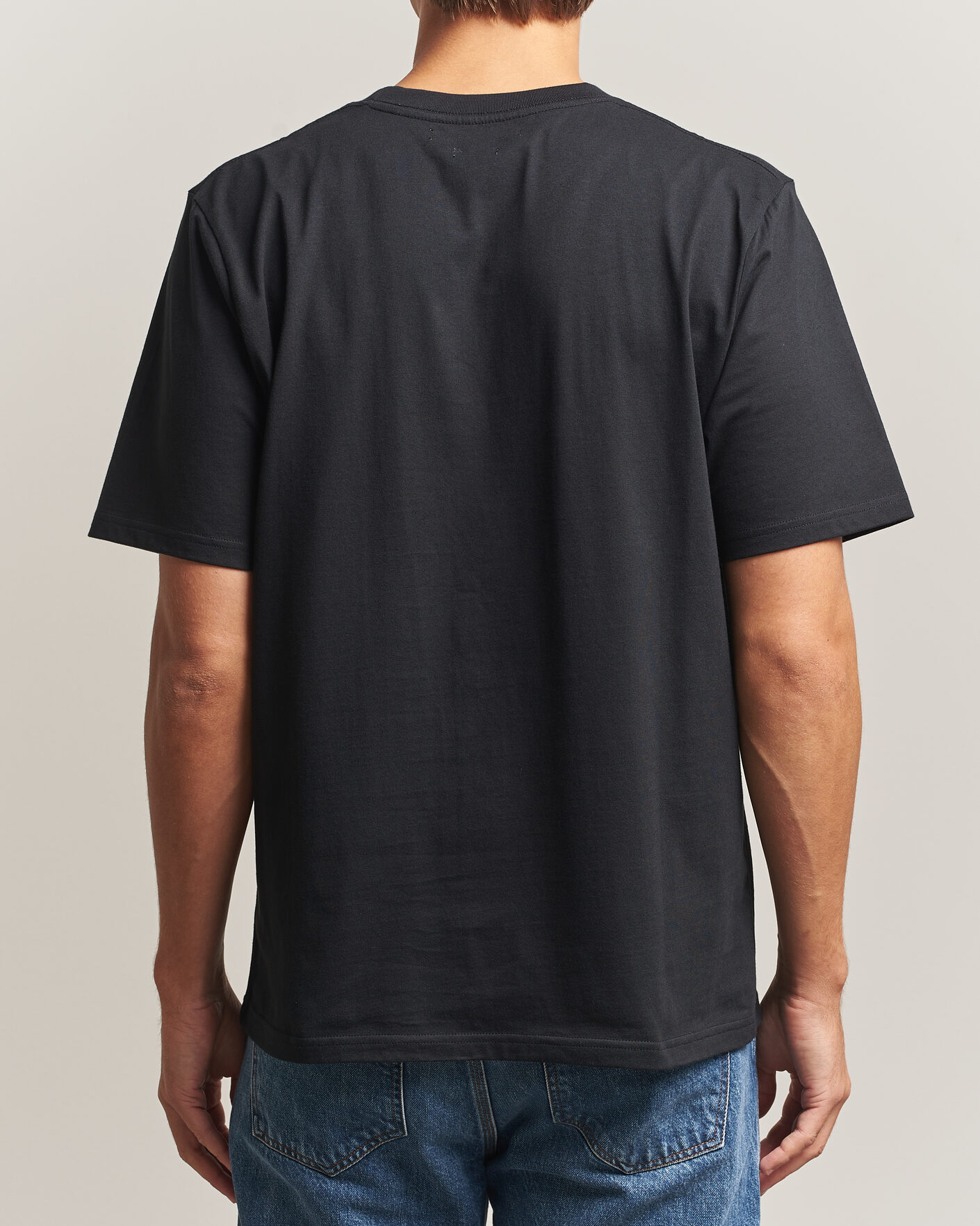 Heren | T-shirts | Samsøe Samsøe | Thomas Cotton T-Shirt Black