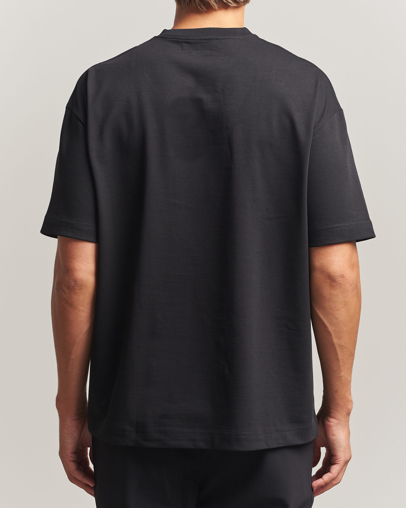 Heren | T-shirts | Samsøe Samsøe | Jason Heavy Cotton T-Shirt Black
