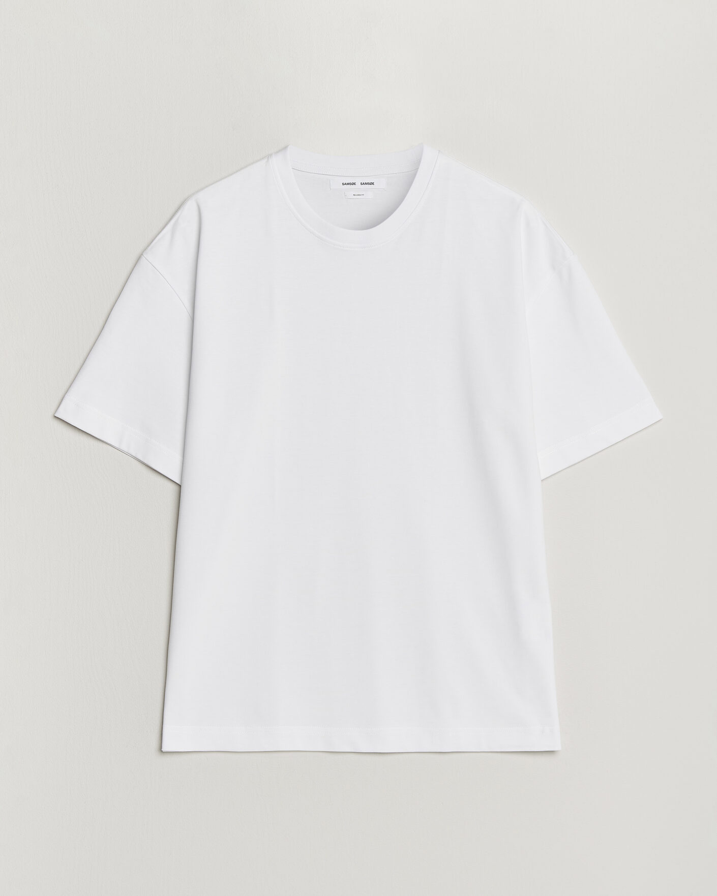 Heren | T-shirts | Samsøe Samsøe | Jason Heavy Cotton T-Shirt White