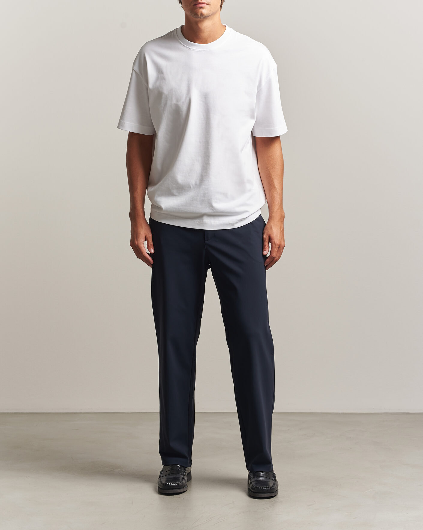 Heren | T-shirts | Samsøe Samsøe | Jason Heavy Cotton T-Shirt White