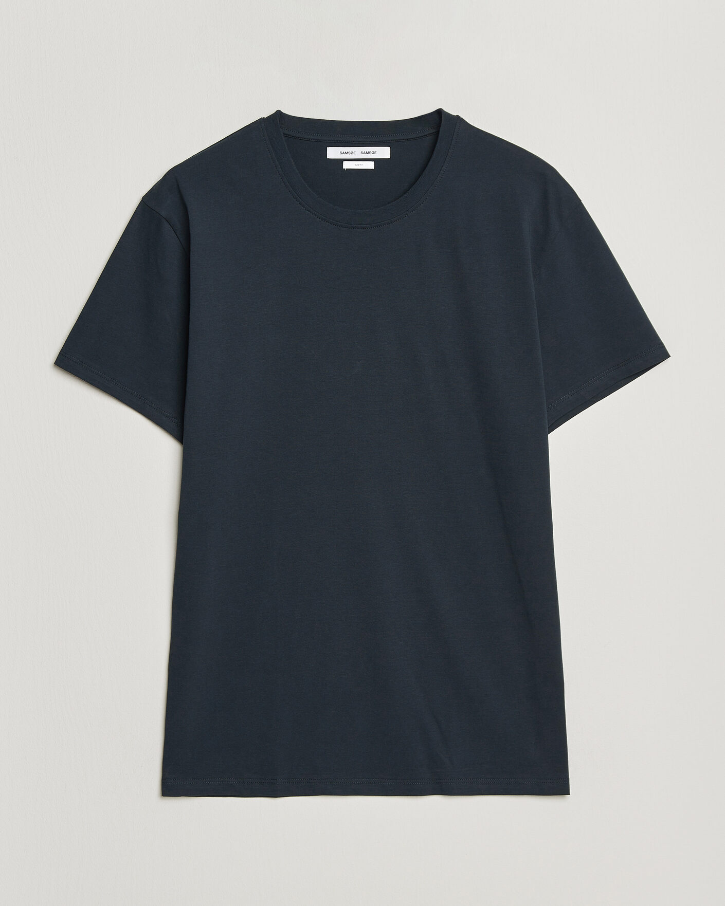 Heren | T-shirts | Samsøe Samsøe | Kronos Cotton T-Shirt Salute Navy