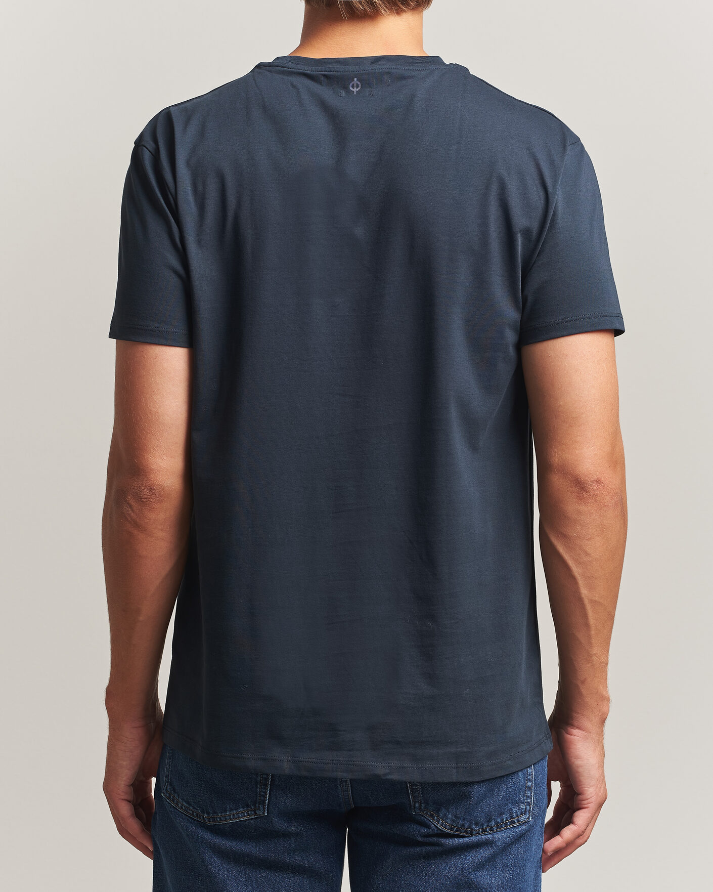 Heren | T-shirts | Samsøe Samsøe | Kronos Cotton T-Shirt Salute Navy