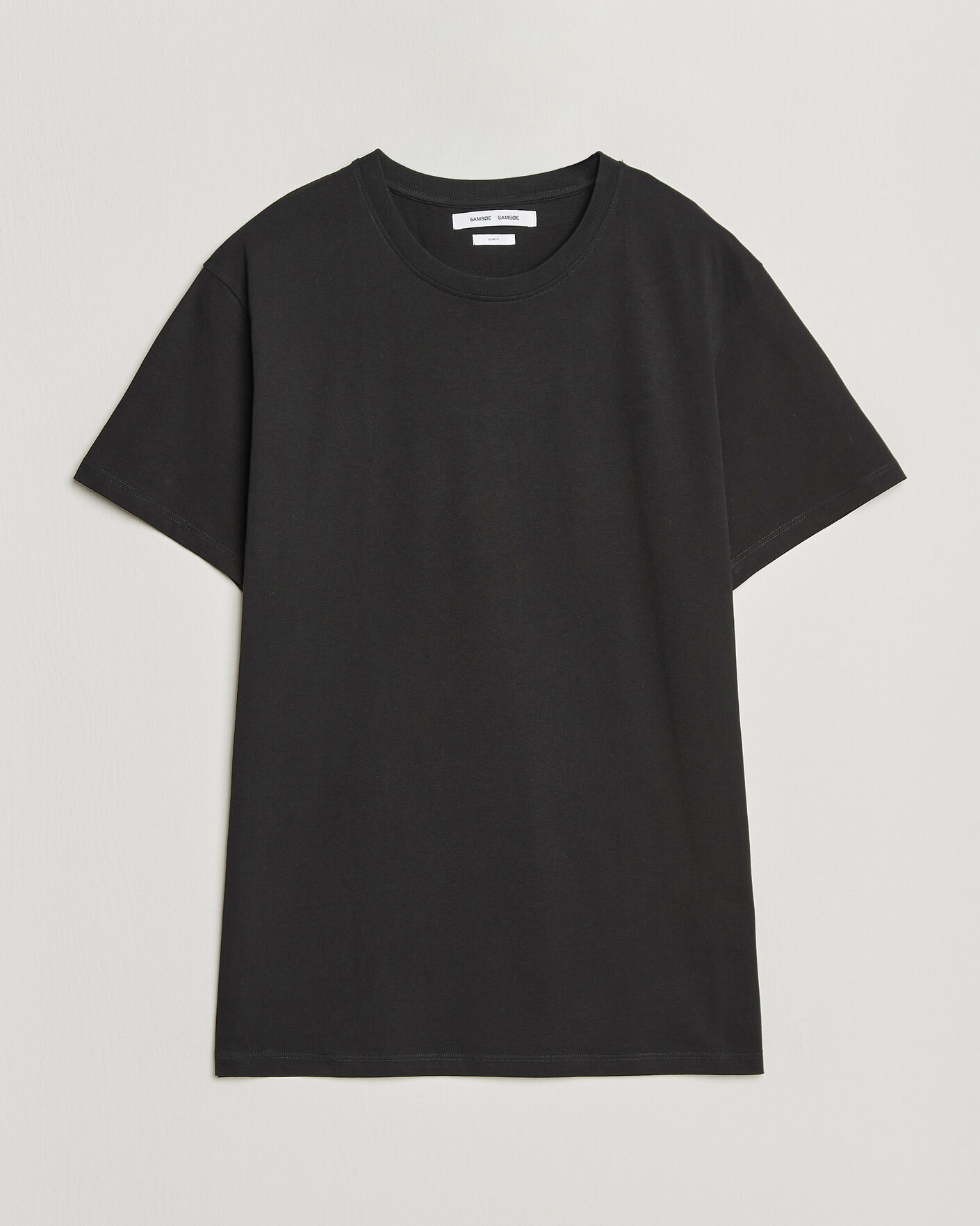 Heren | T-shirts | Samsøe Samsøe | Kronos Cotton T-Shirt Black