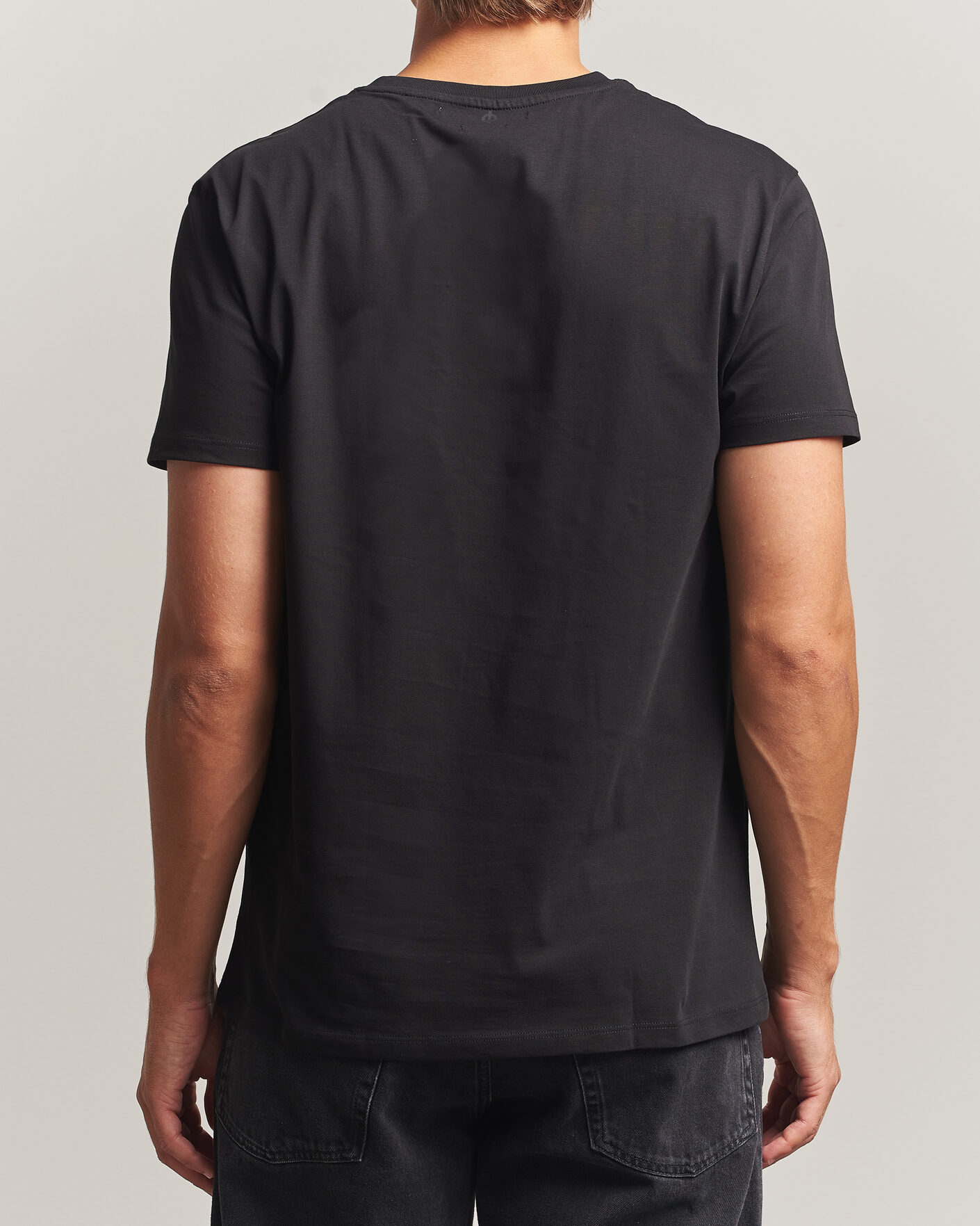 Heren | T-shirts | Samsøe Samsøe | Kronos Cotton T-Shirt Black